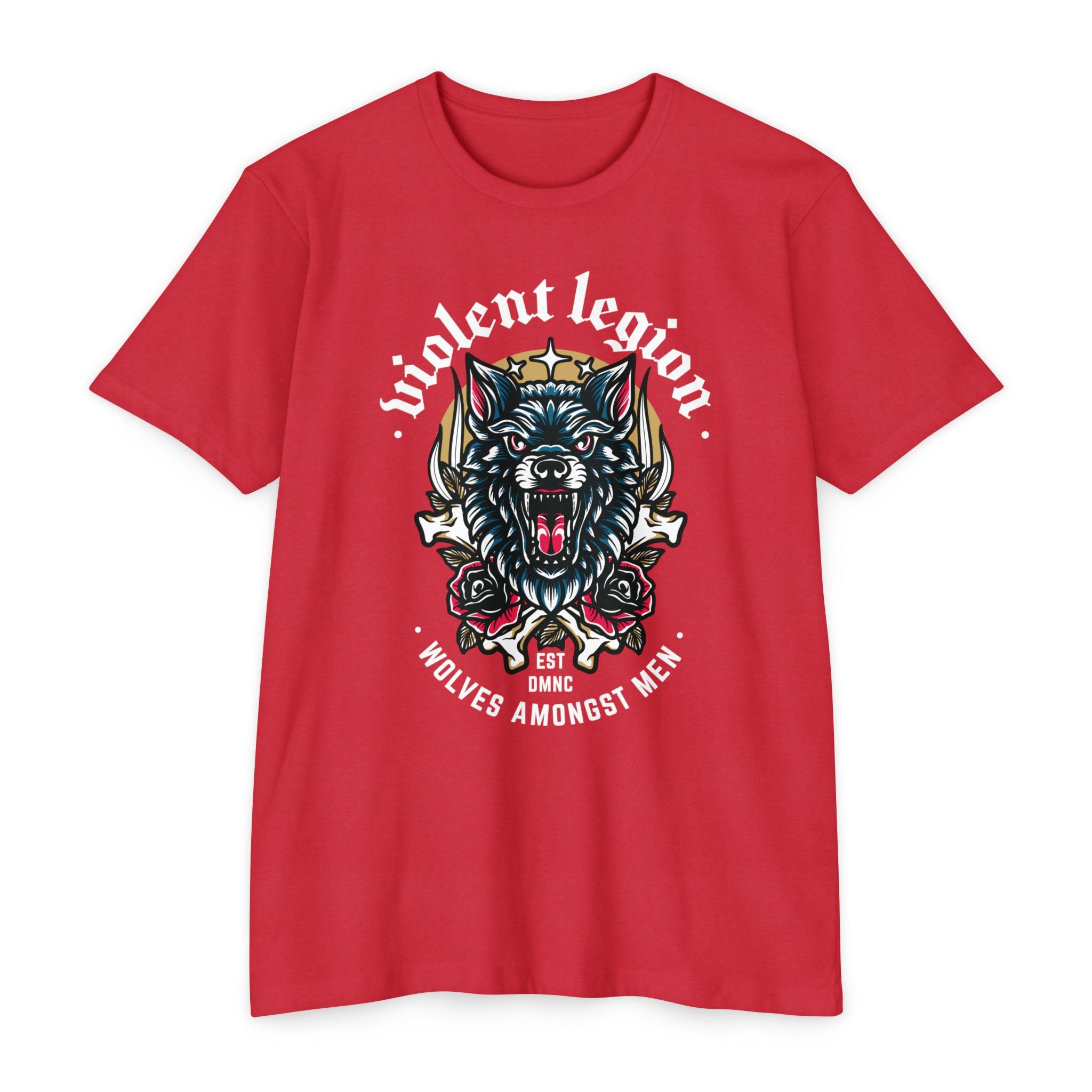 Violent Legion Wolves Amongst Men T-Shirt