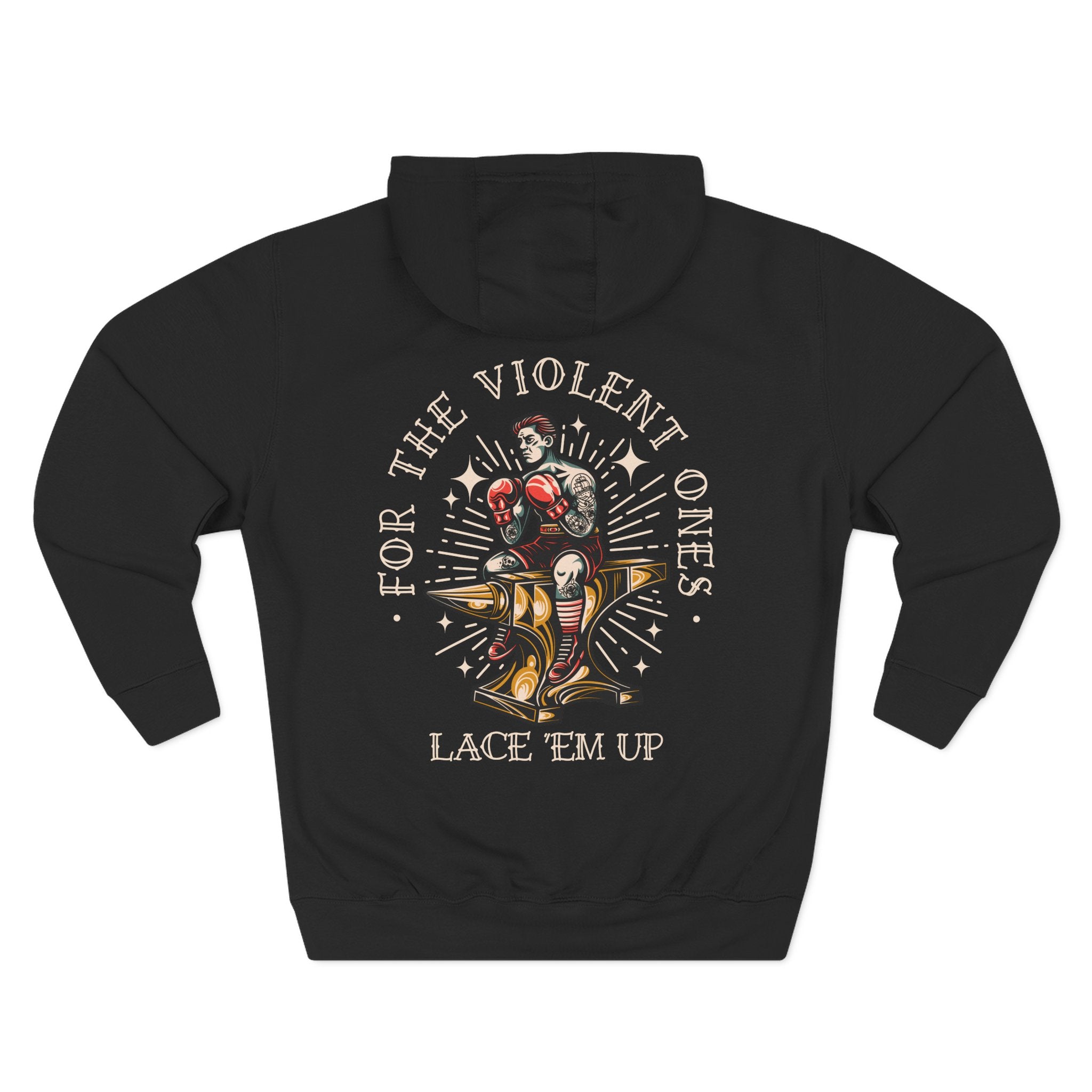 Lace 'Em Up Fleece Hoodie