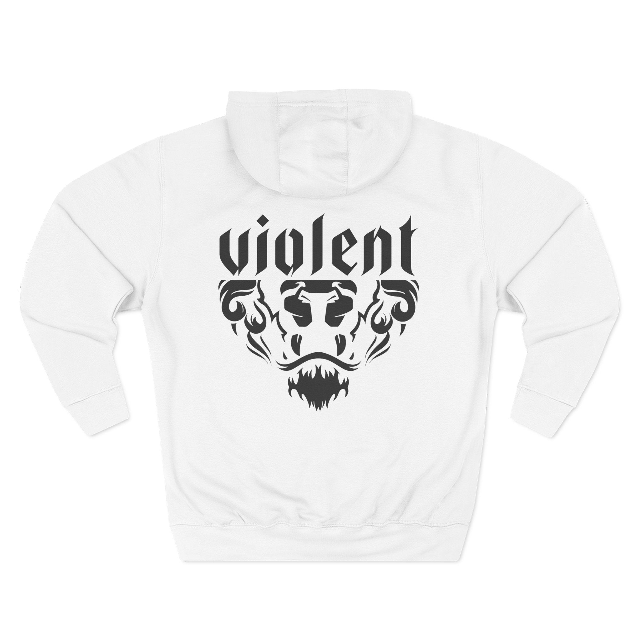 Lion's Mouth Logo Fleece Hoodie