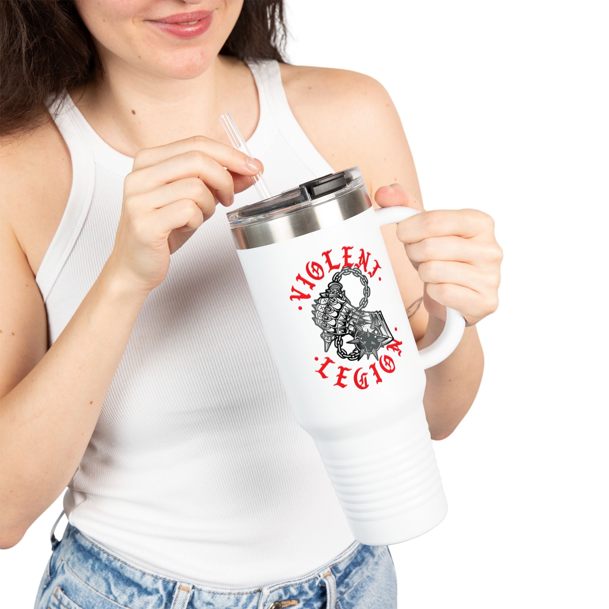 Violent Legion Iron Fist 40oz Insulated Travel Mug