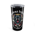 Wolves Amongst Men Black 20oz Travel Mug