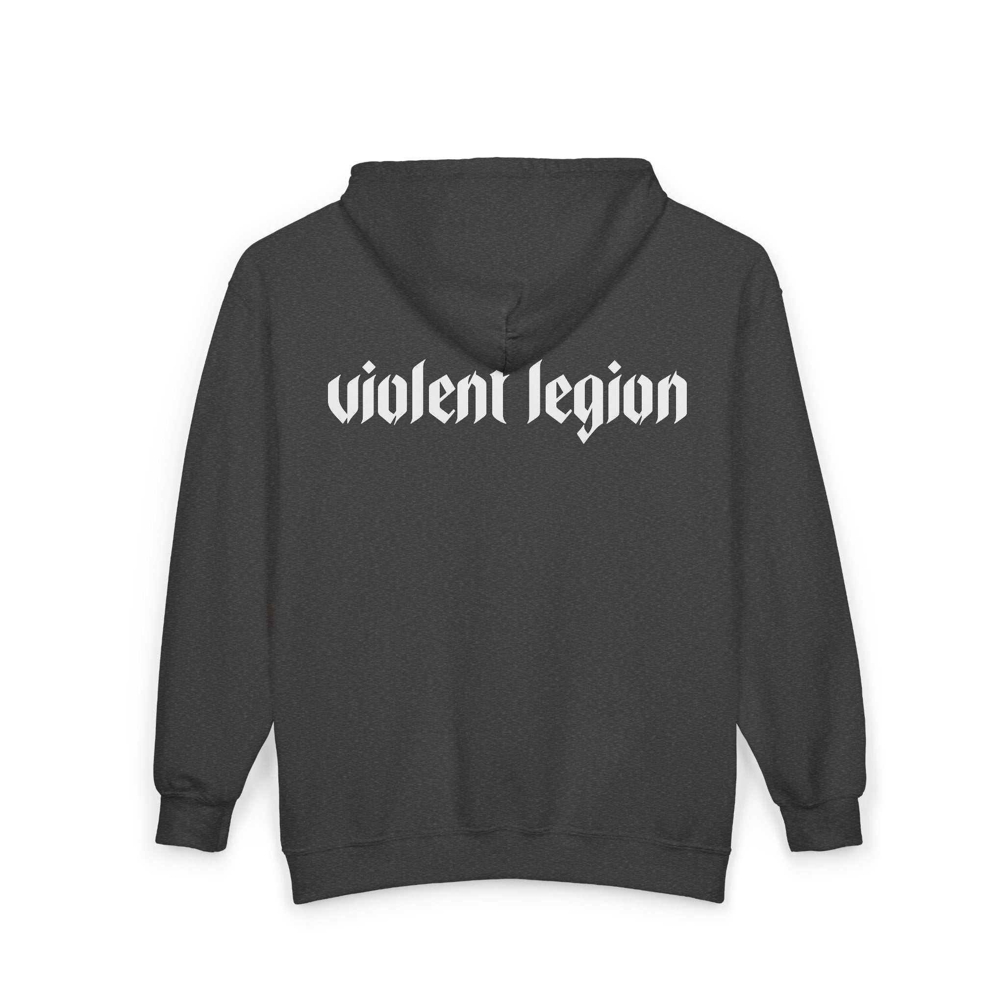 Draw First Blood Zip-Up Hoodie