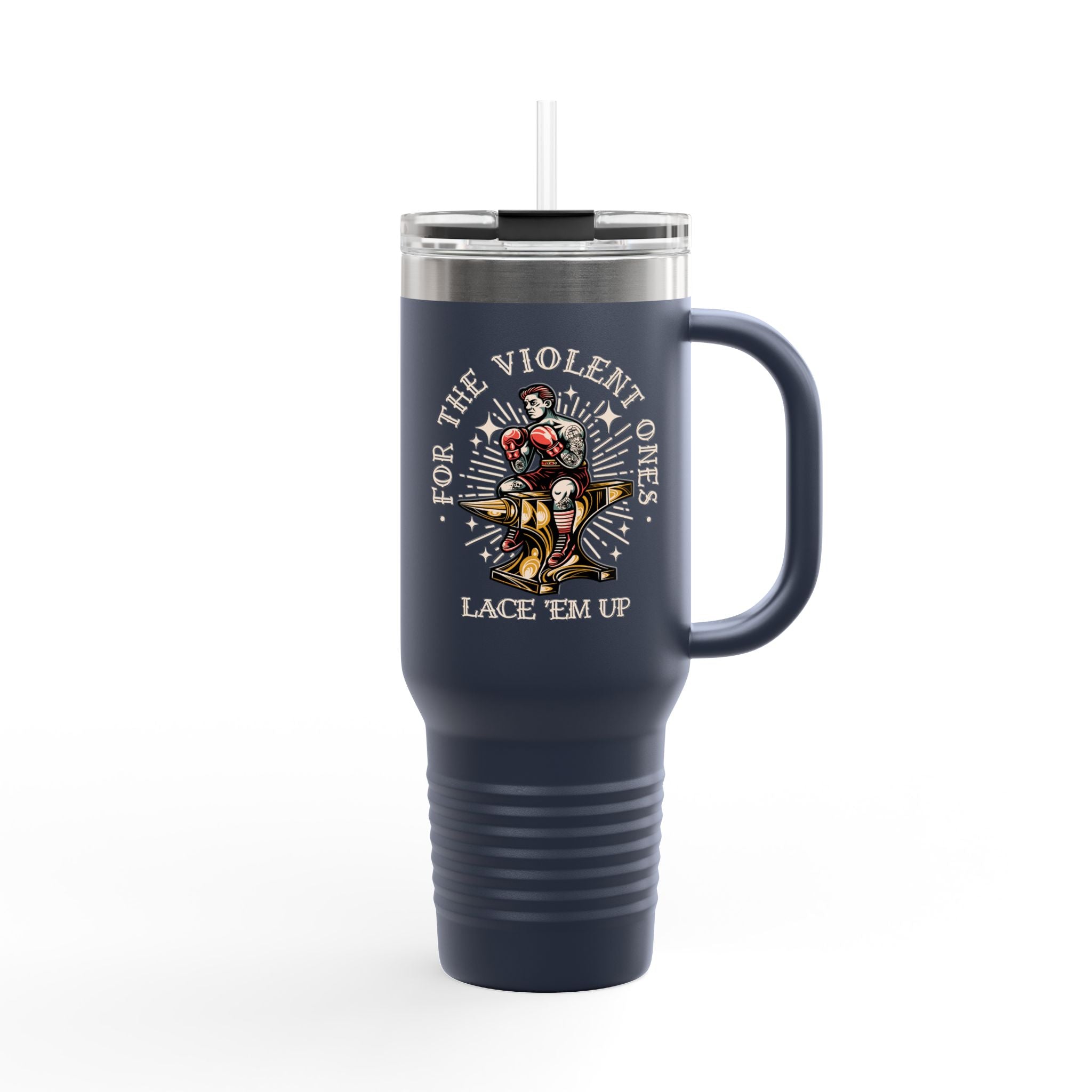 Lace 'Em Up 40oz Insulated Travel Mug