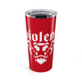 Lion's Mouth Red 20oz Travel Mug