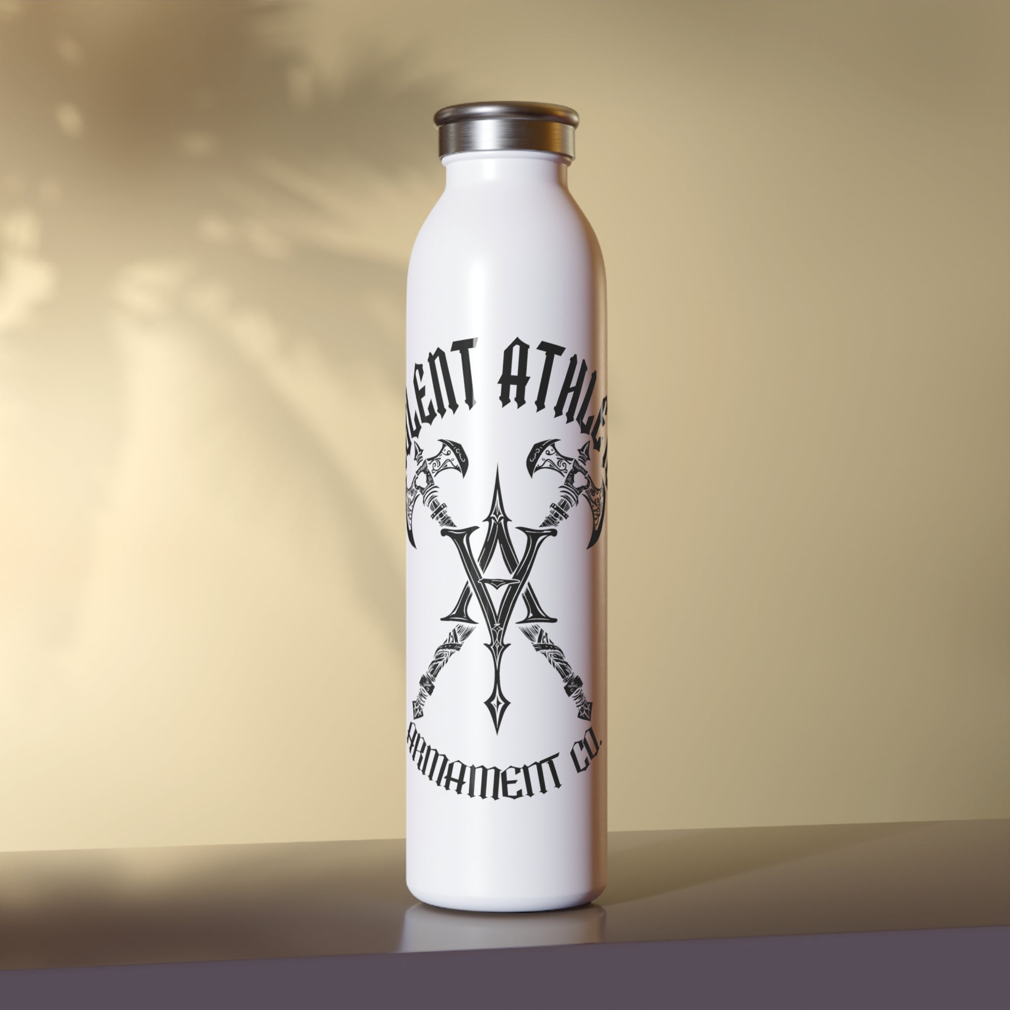 Violent Athlete 20oz Slim Water Bottle