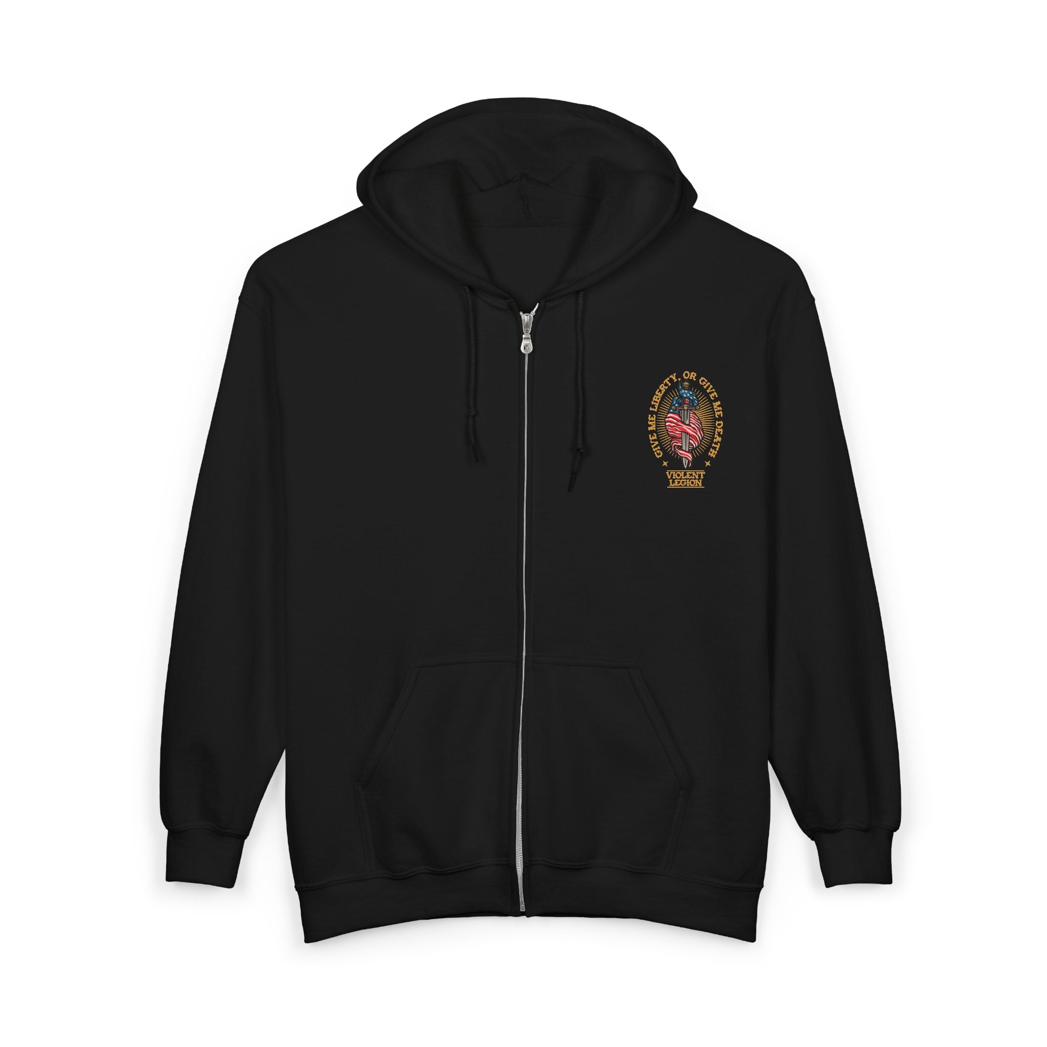 Liberty or Death Zip-Up Hoodie