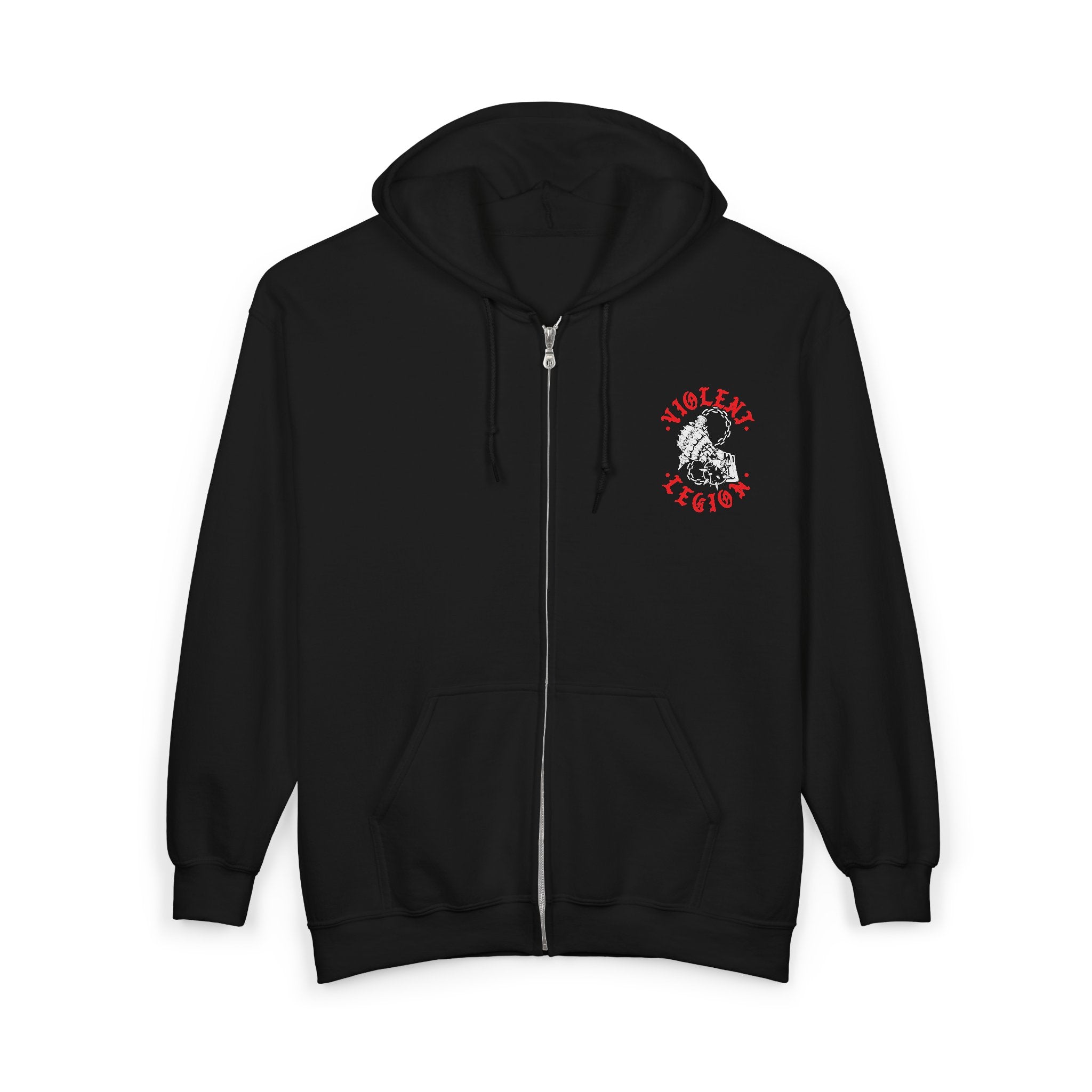 Violent Legion Iron Fist Zip-Up Hoodie