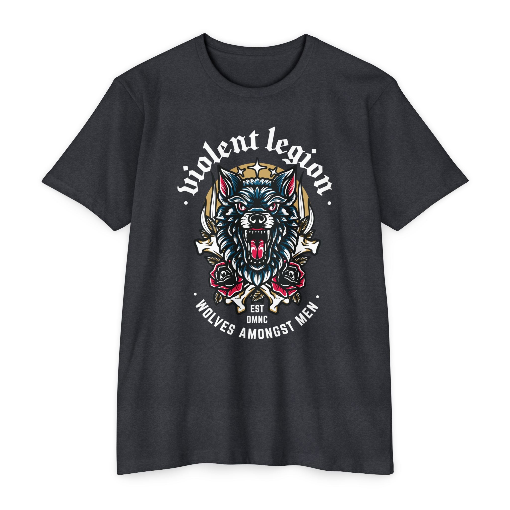 Violent Legion Wolves Amongst Men T-Shirt