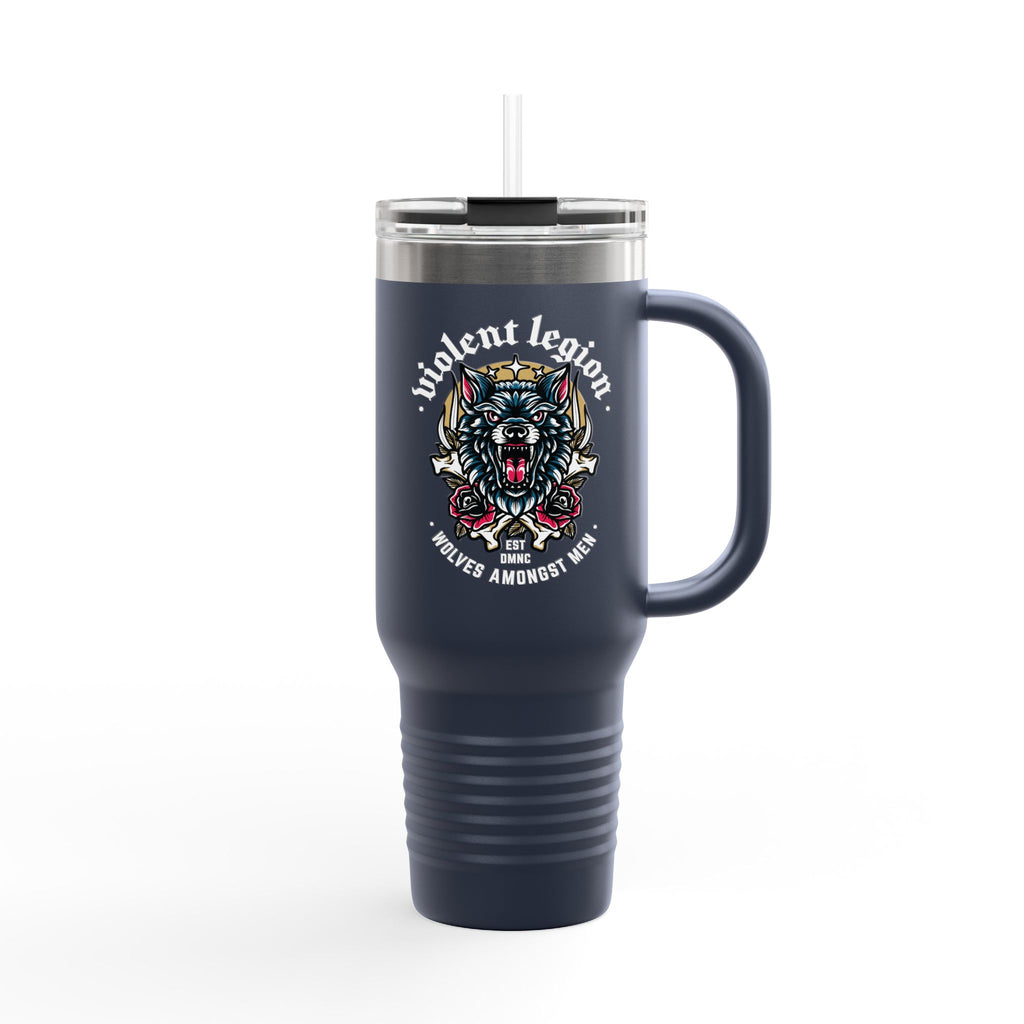 Wolves Amongst Men 40oz Insulated Travel Mug