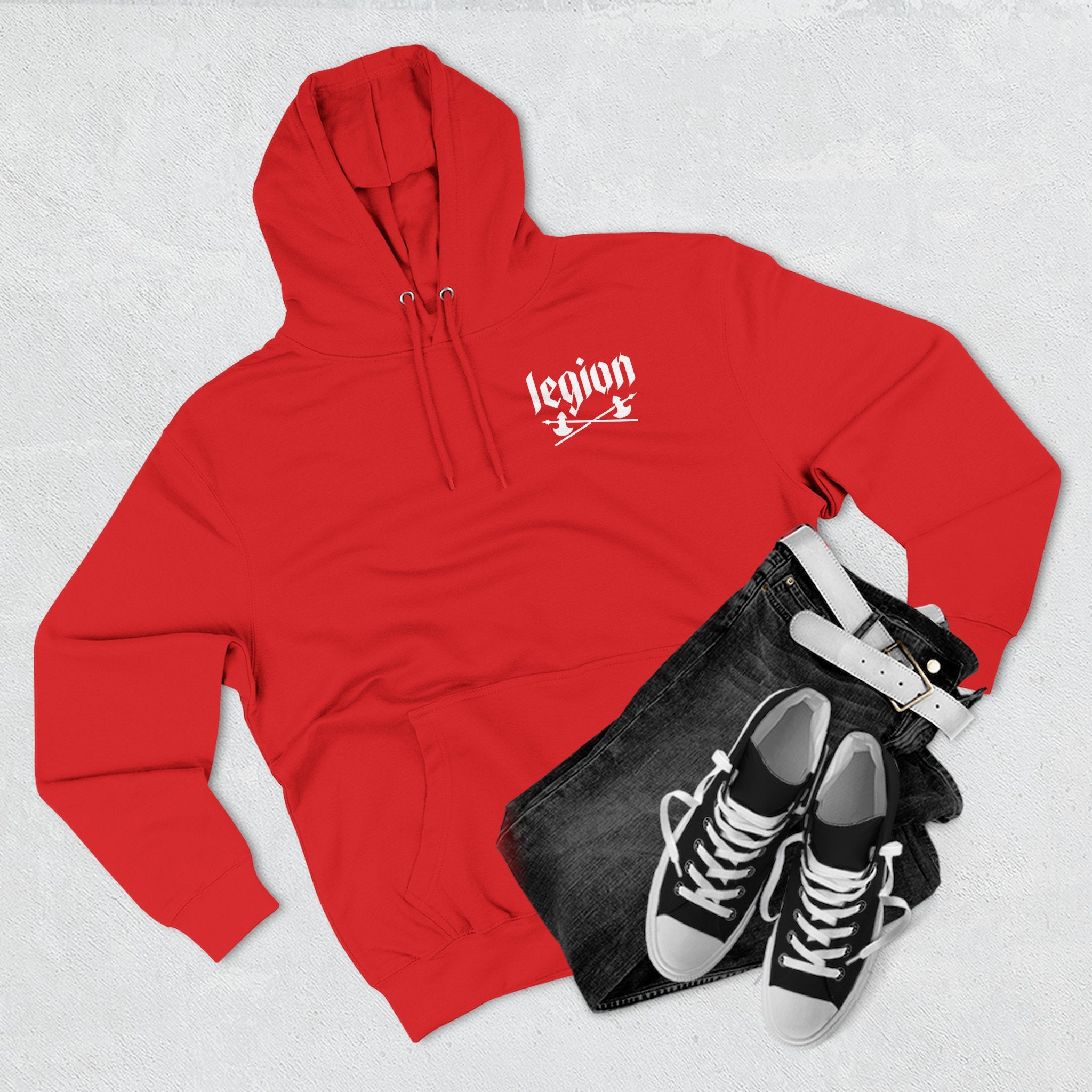 Draw First Blood Fleece Hoodie