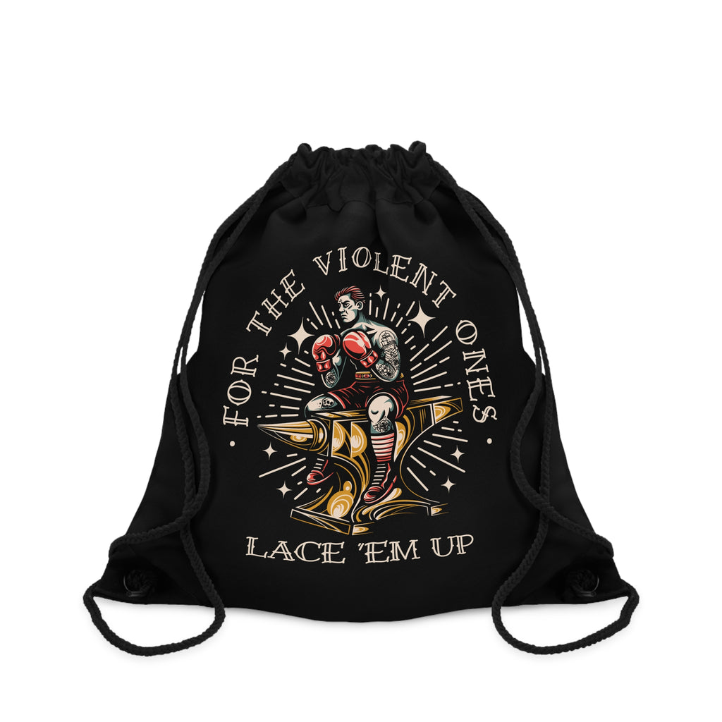 Lace 'Em Up Drawstring Bag