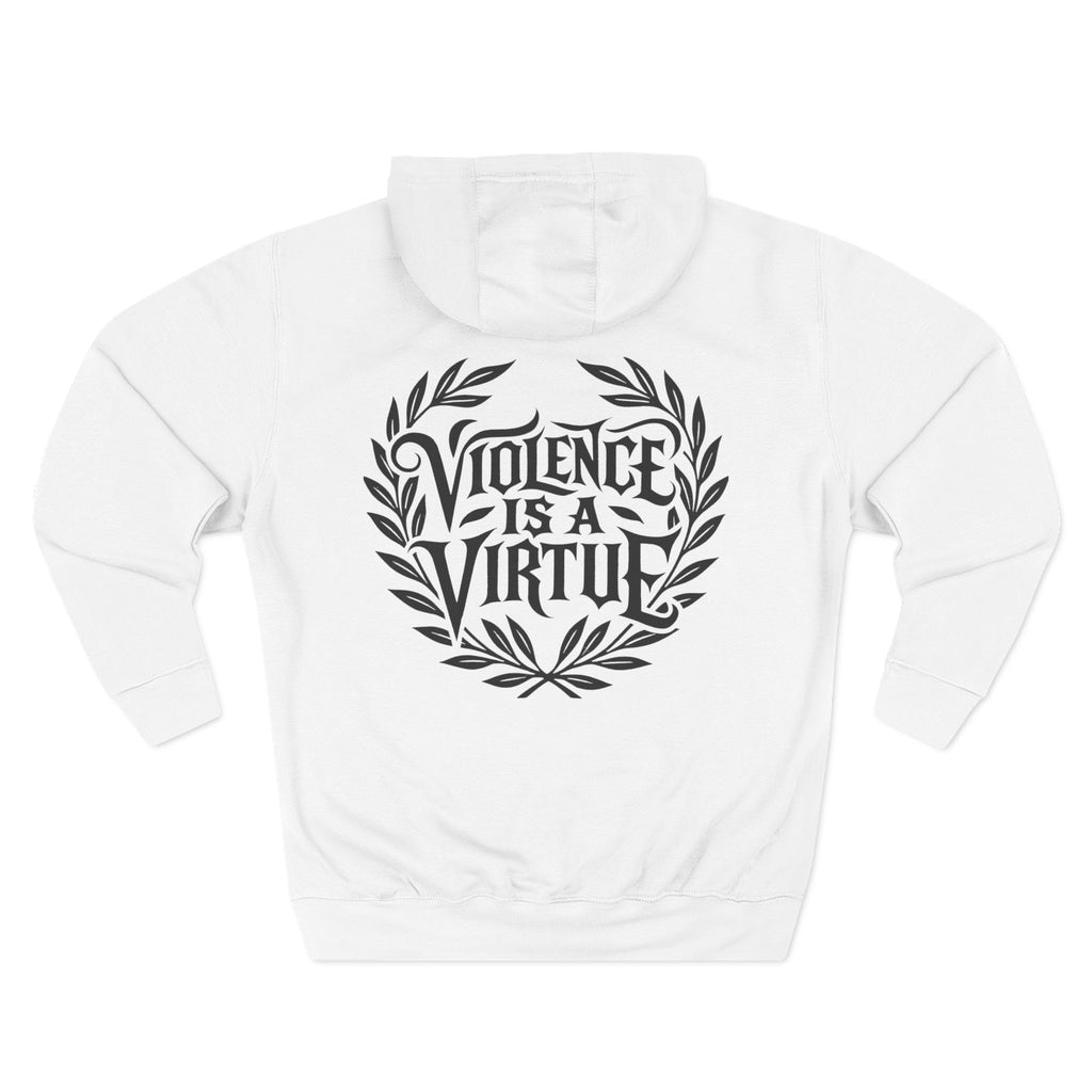 Violence is a Virtue Fleece Hoodie