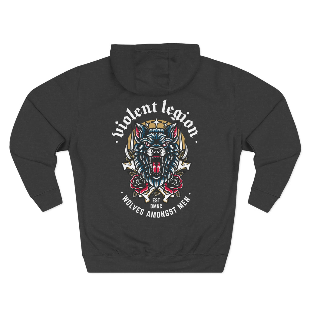 Wolves Amongst Men Fleece Hoodie