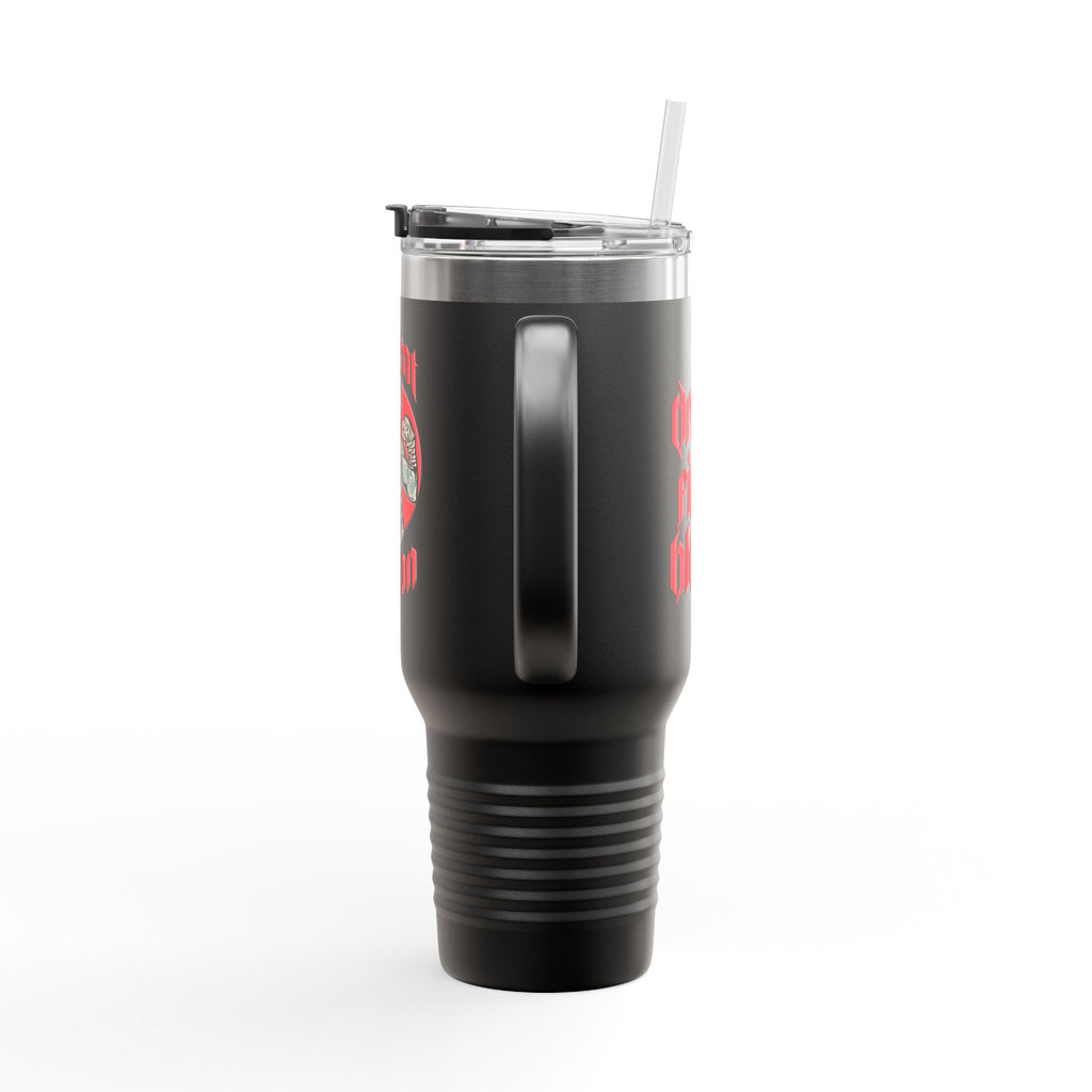 Draw First Blood 40oz Insulated Travel Mug
