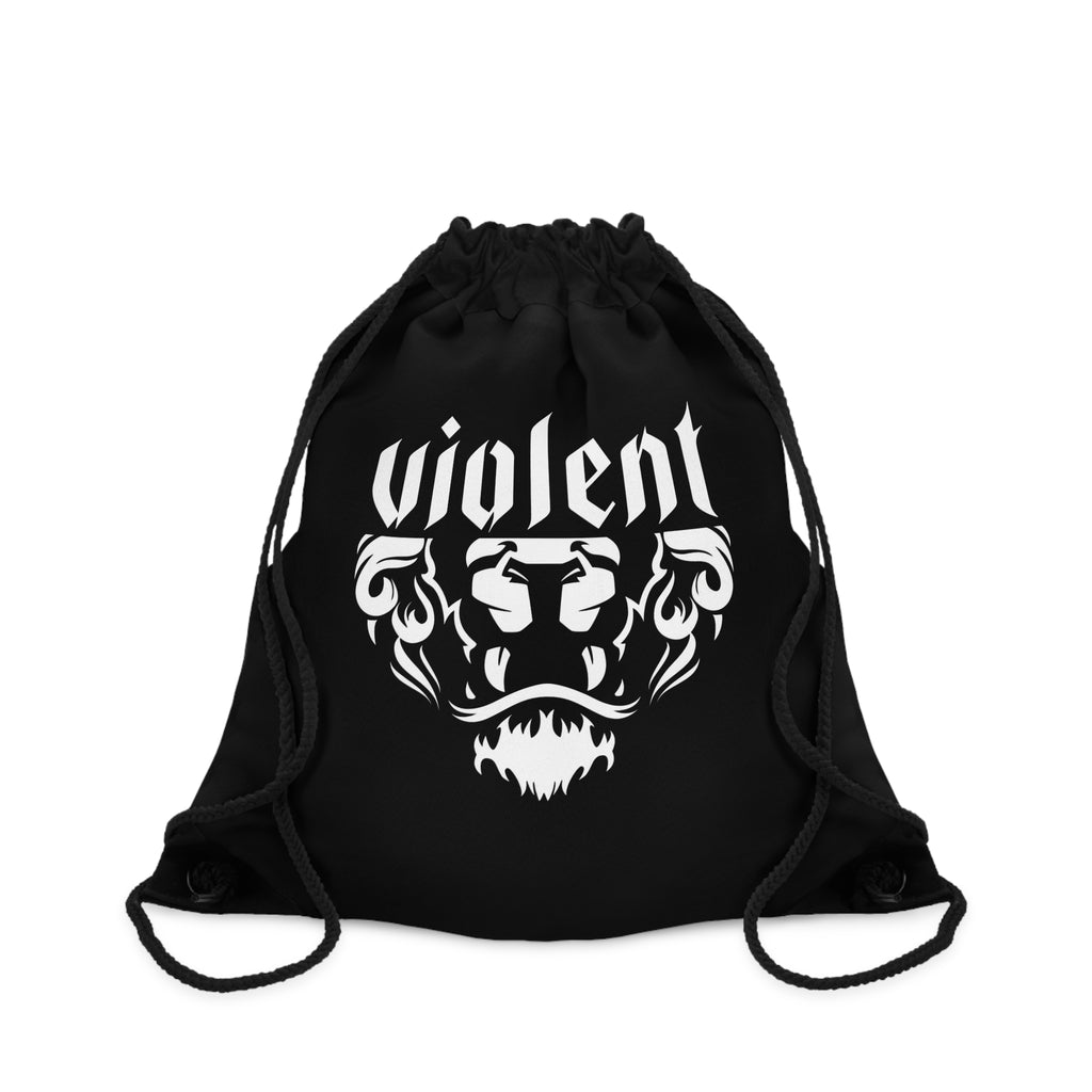 Lion's Mouth Drawstring Bag