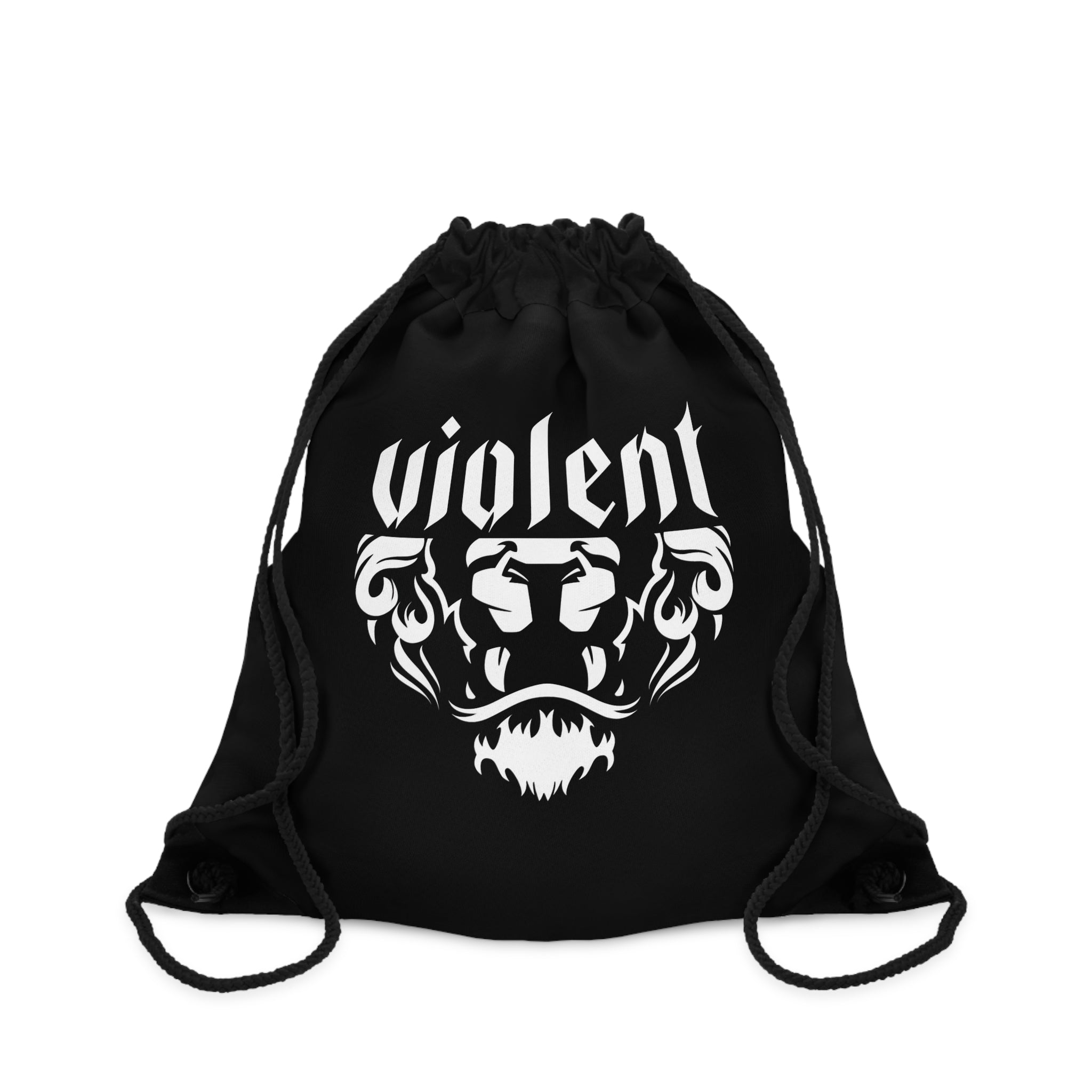 Lion's Mouth Drawstring Bag