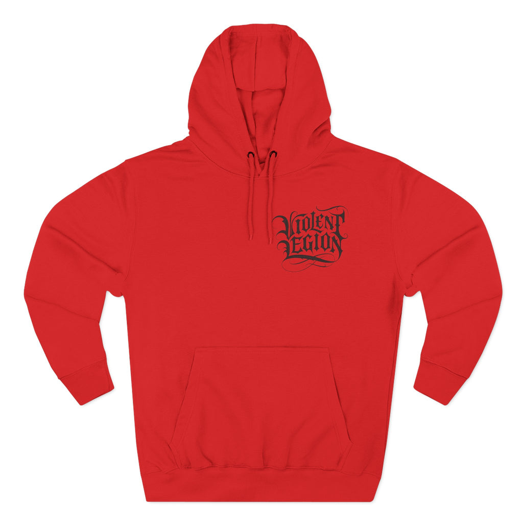 Violence is a Virtue Fleece Hoodie