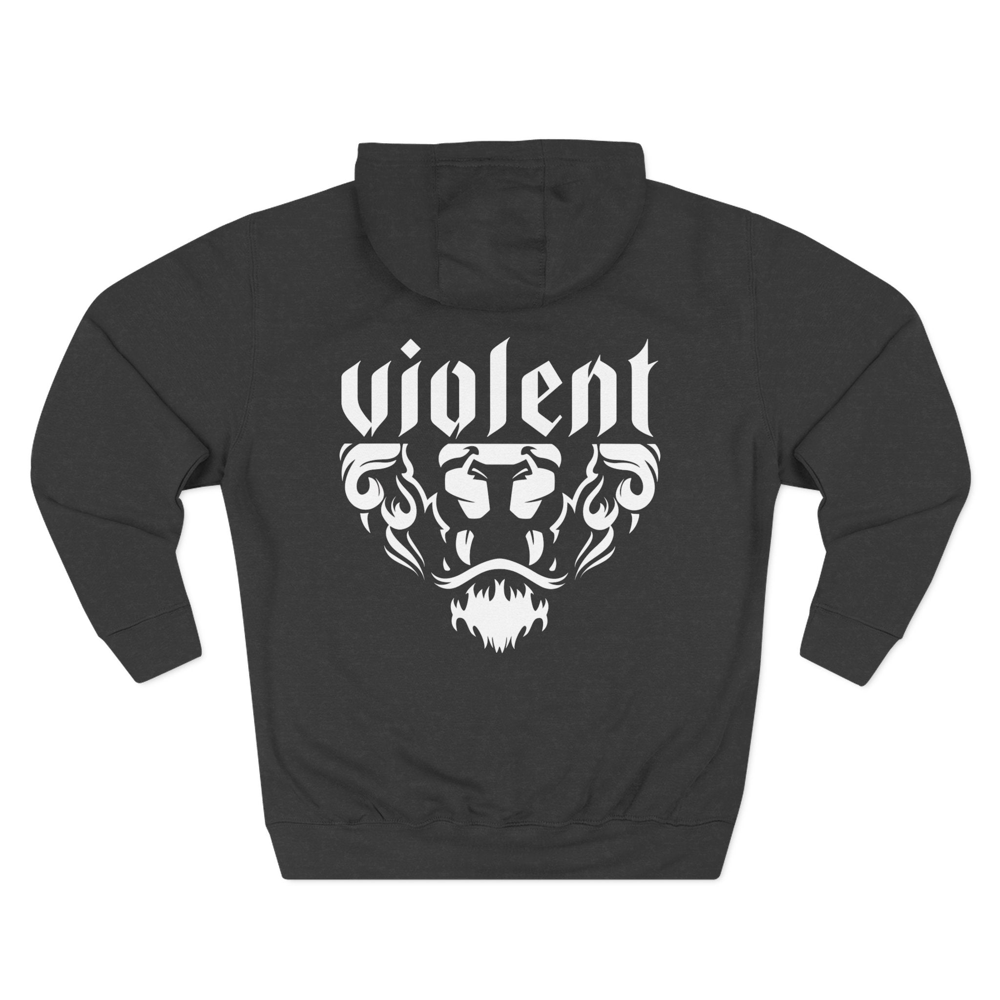 Lion's Mouth Logo Fleece Hoodie