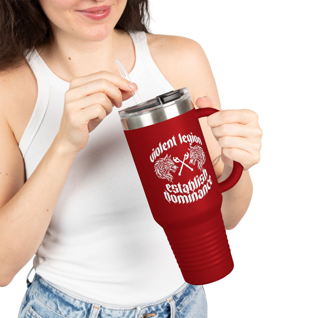 Establish Dominance 40oz Insulated Travel Mug