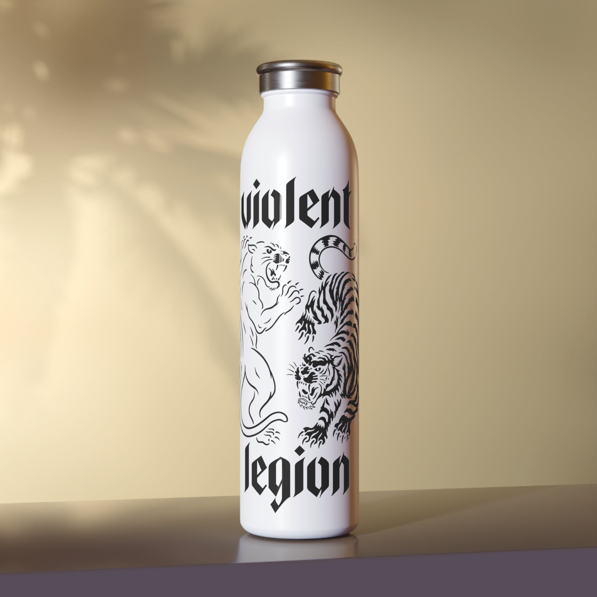 Warrior Blood 20oz Slim Water Bottle