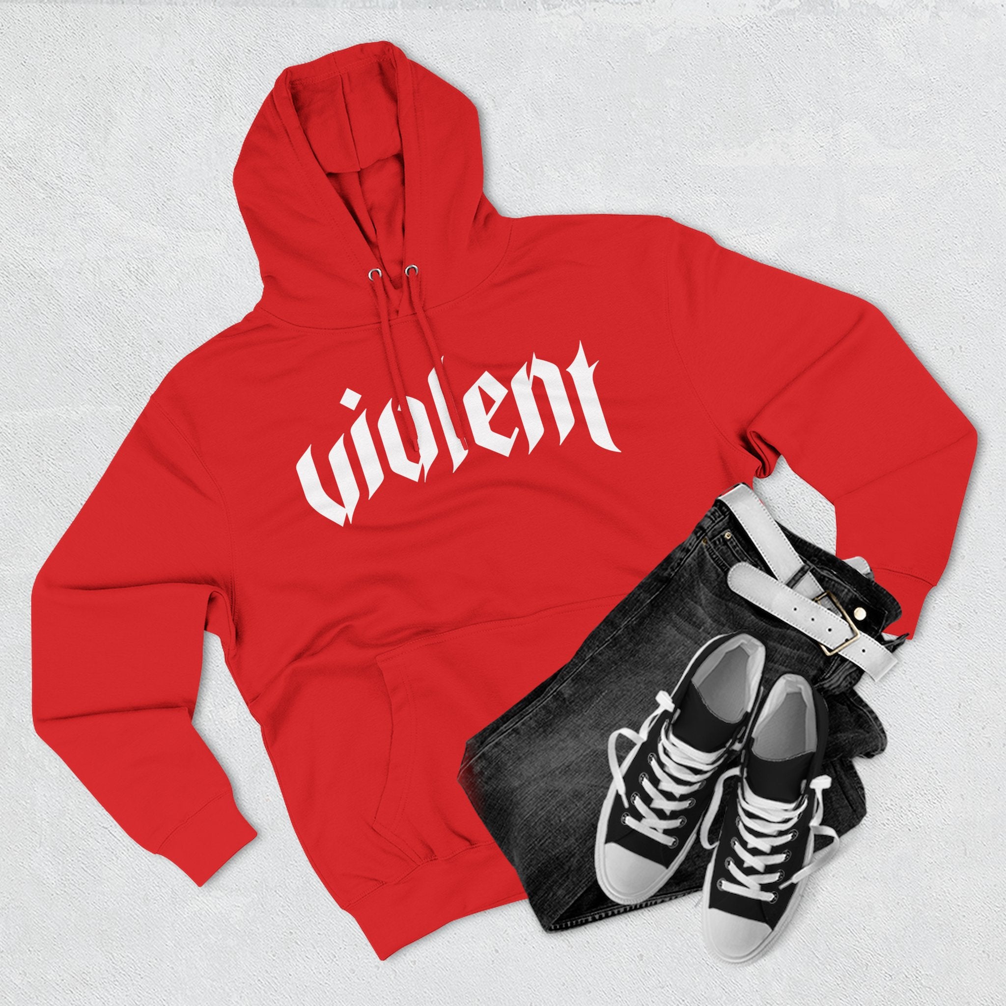 Warrior Blood Fleece Hoodie