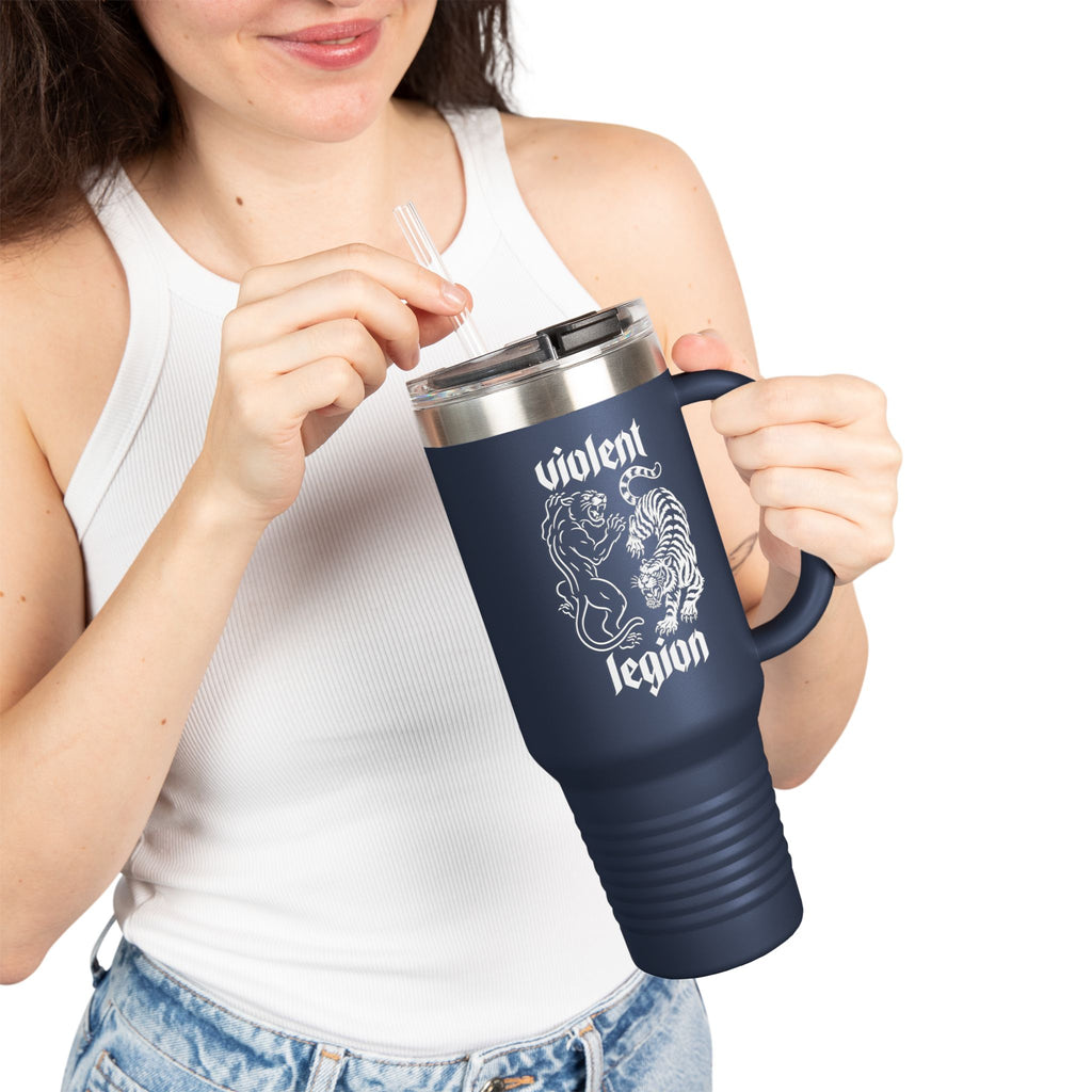 Warrior Blood 40oz Insulated Travel Mug