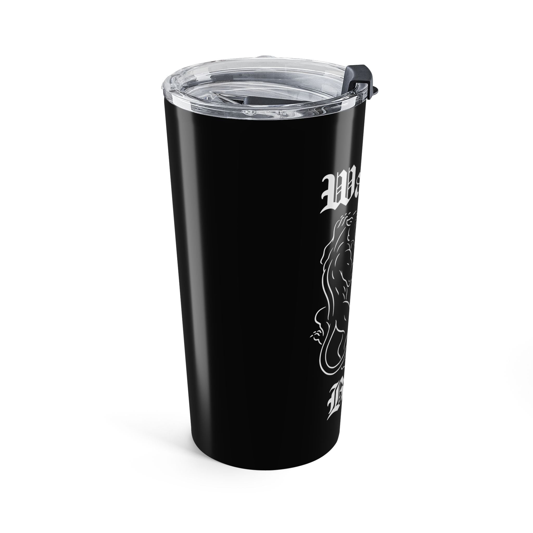 Warrior Blood Black 20oz Travel Mug