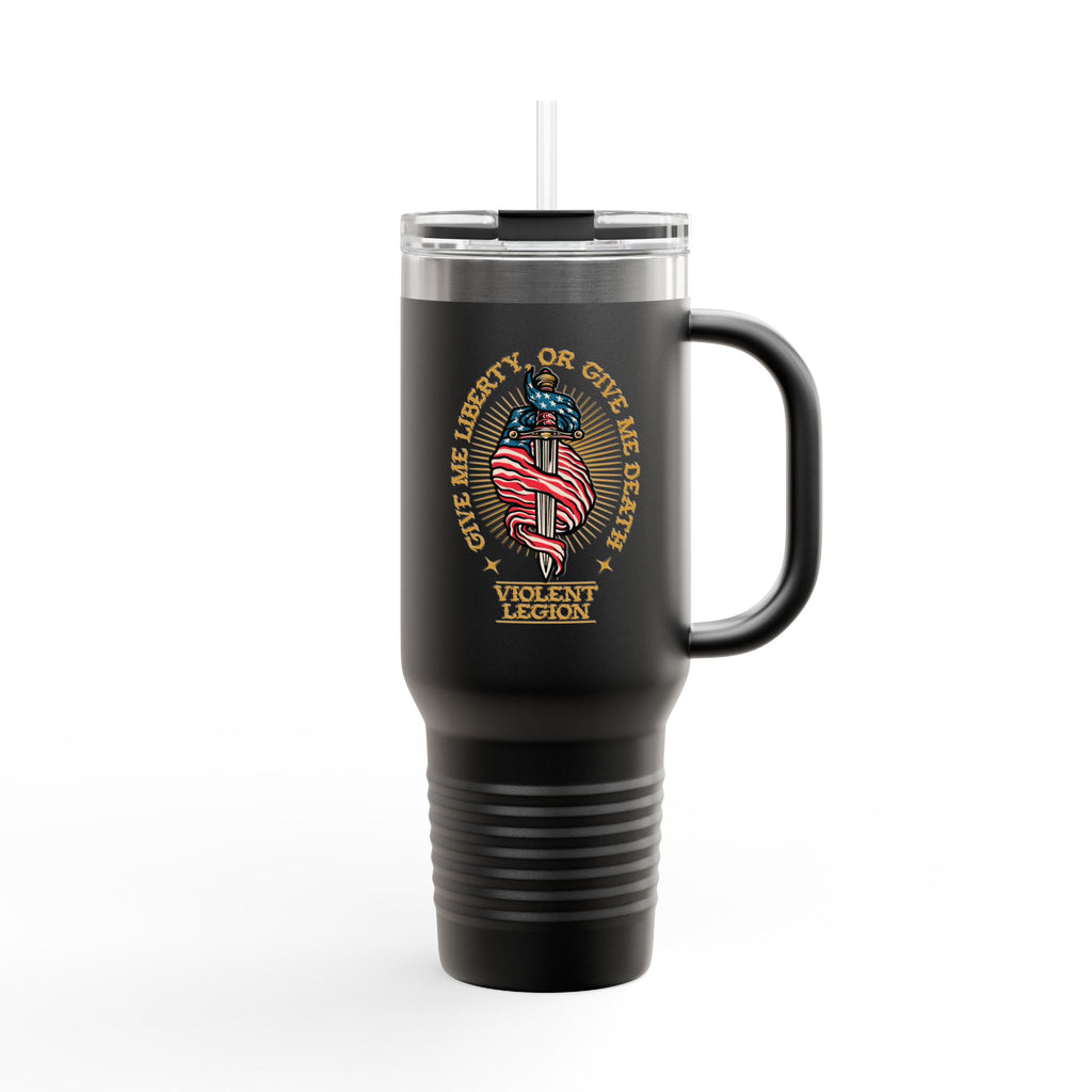 Liberty or Death 40oz Insulated Travel Mug