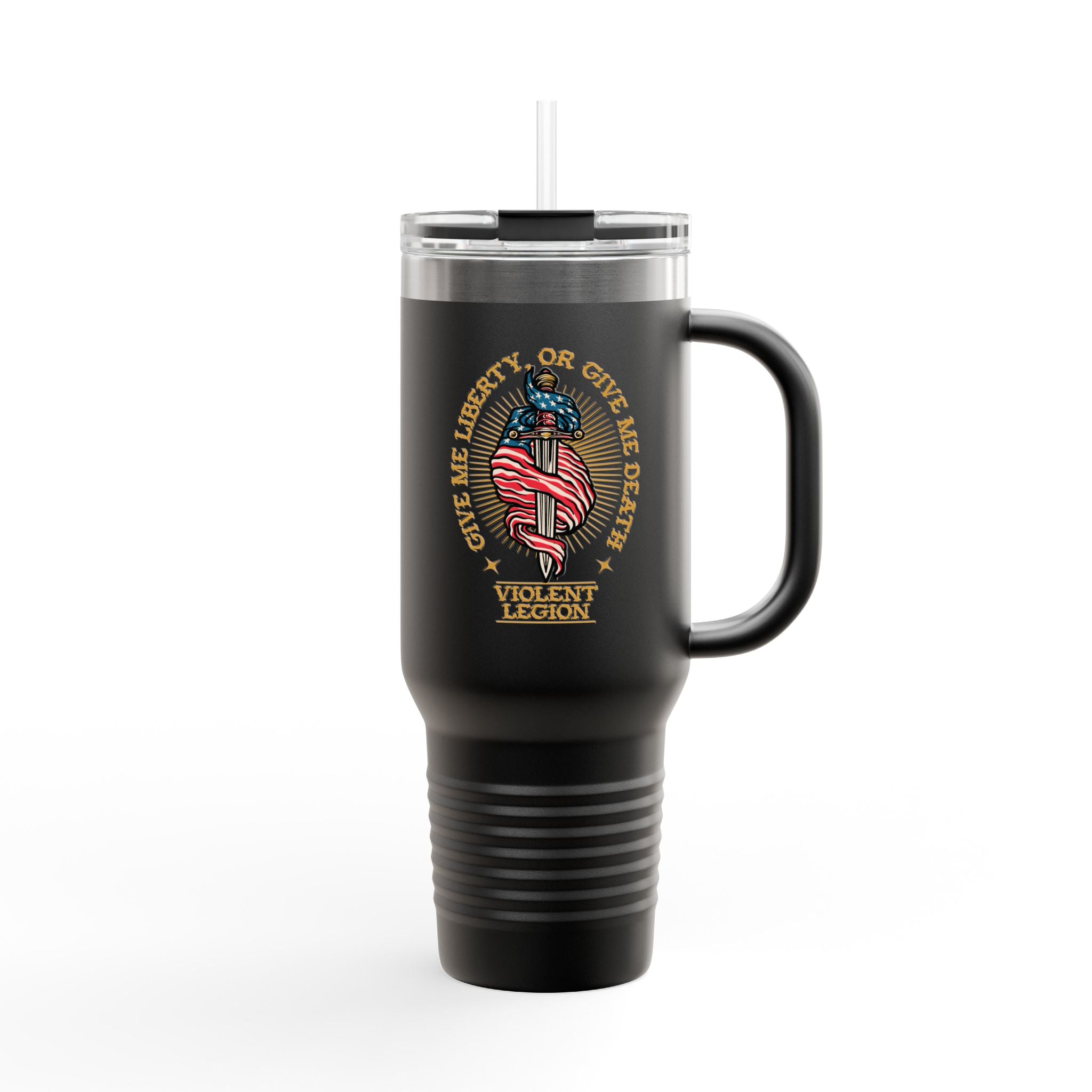 Liberty or Death 40oz Insulated Travel Mug