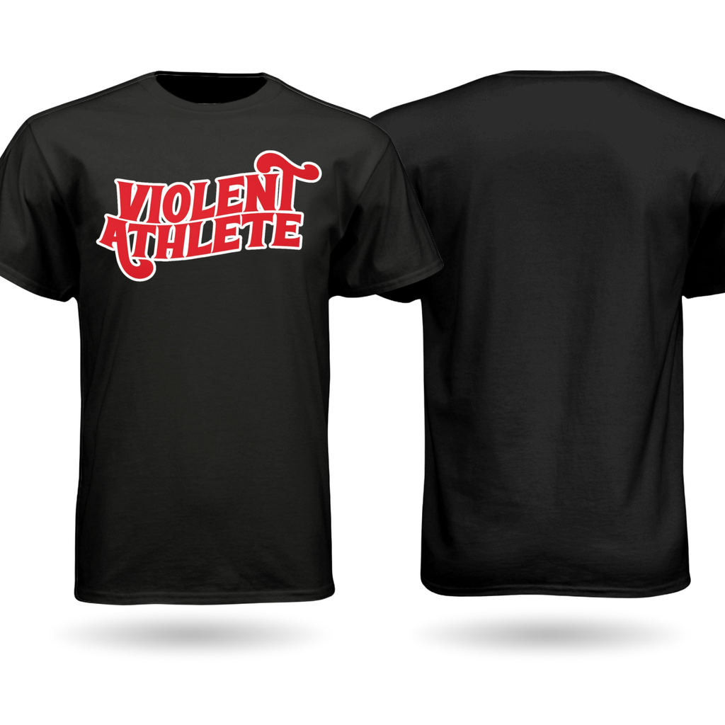 Violent Athlete Black T-Shirt