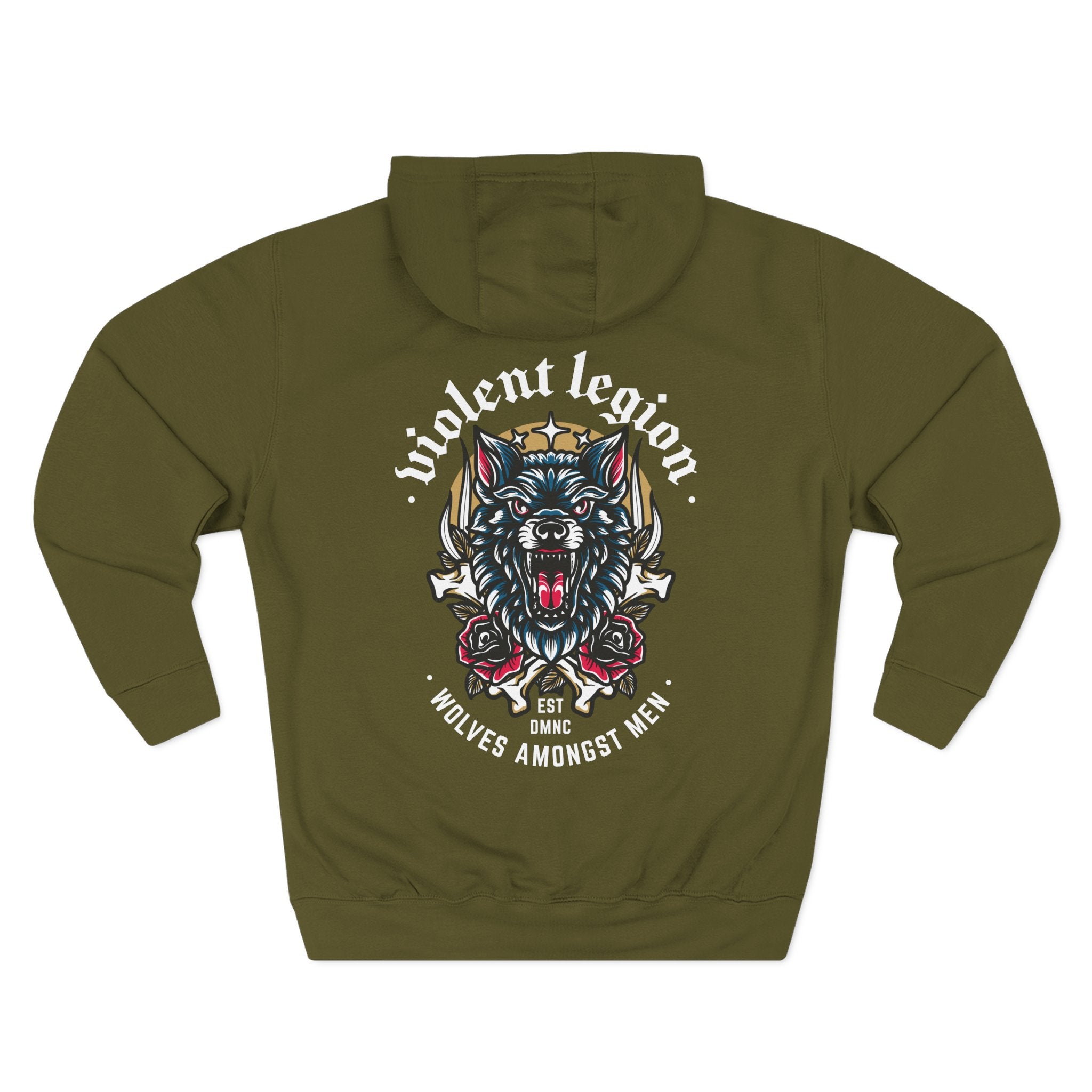 Wolves Amongst Men Fleece Hoodie
