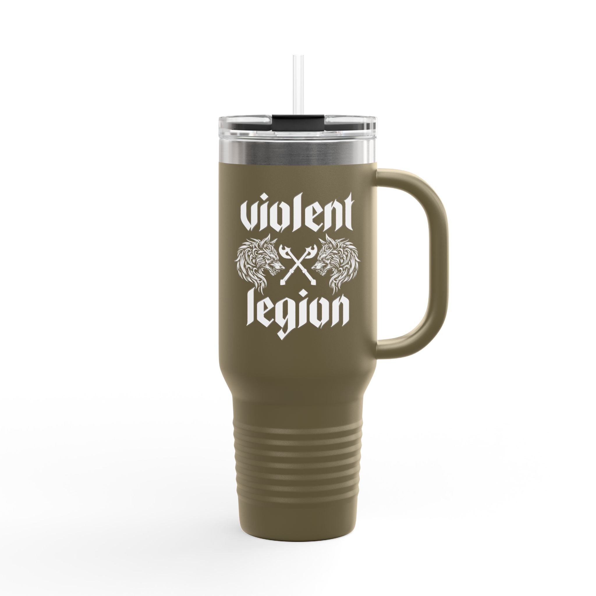 Violent Legion Wolves 40oz Insulated Travel Mug