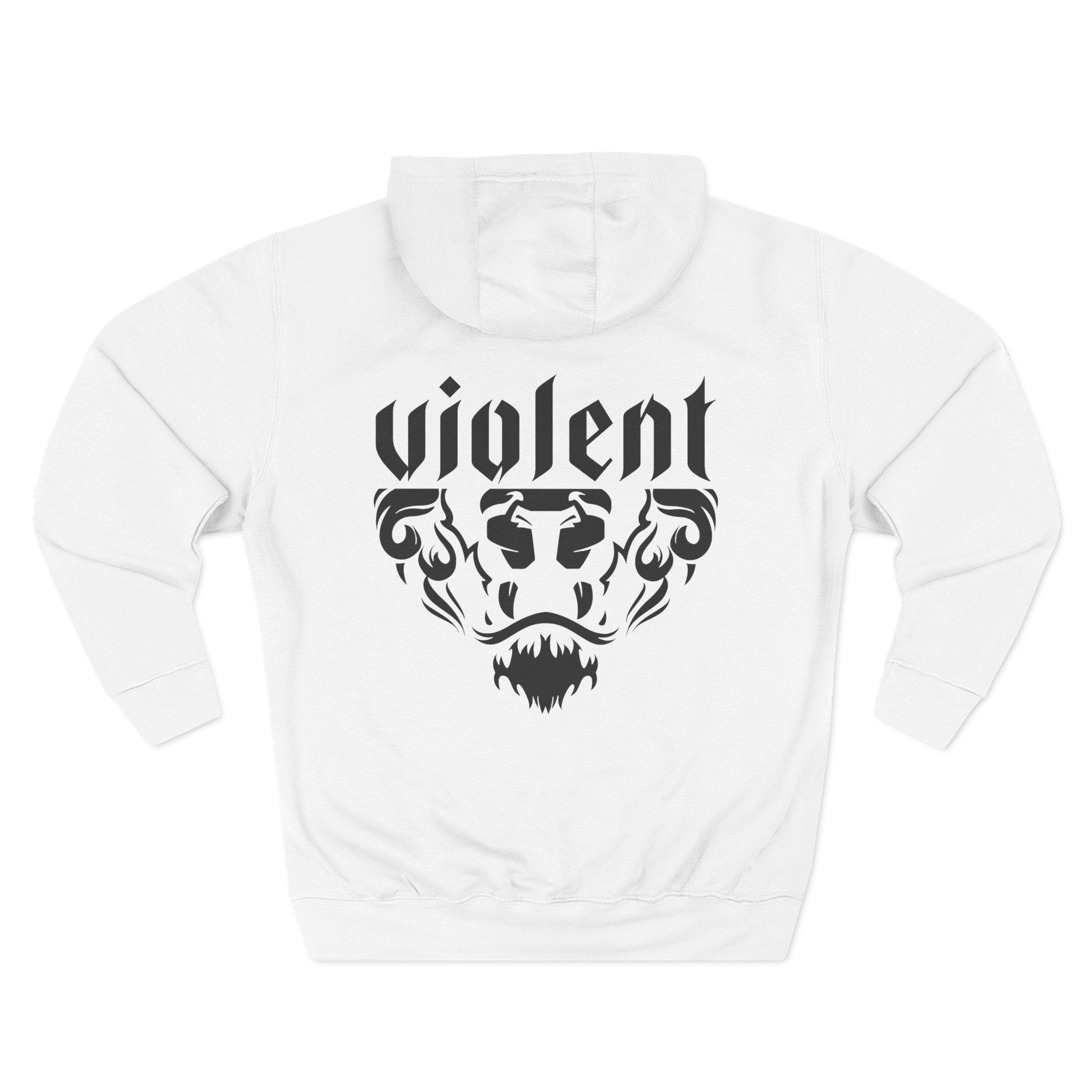 Violent Legion Lion's Mouth Fleece Hoodie