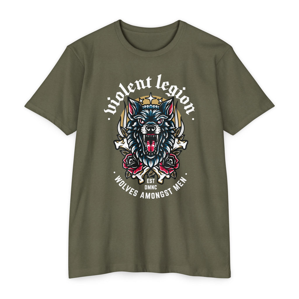 Violent Legion Wolves Amongst Men T-Shirt