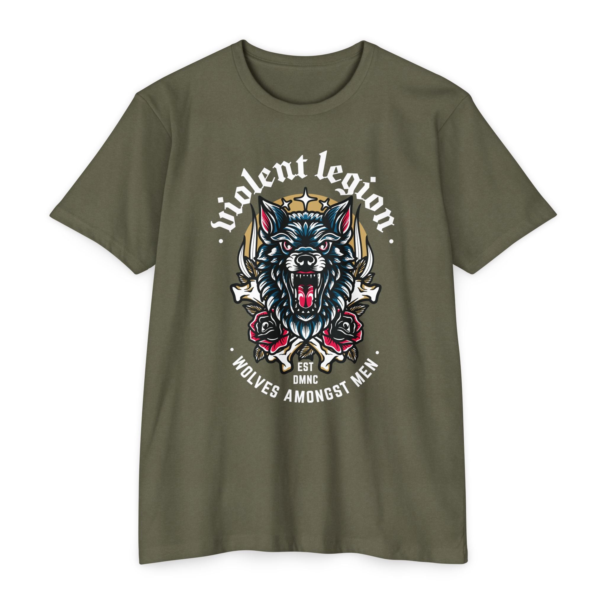 Violent Legion Wolves Amongst Men T-Shirt