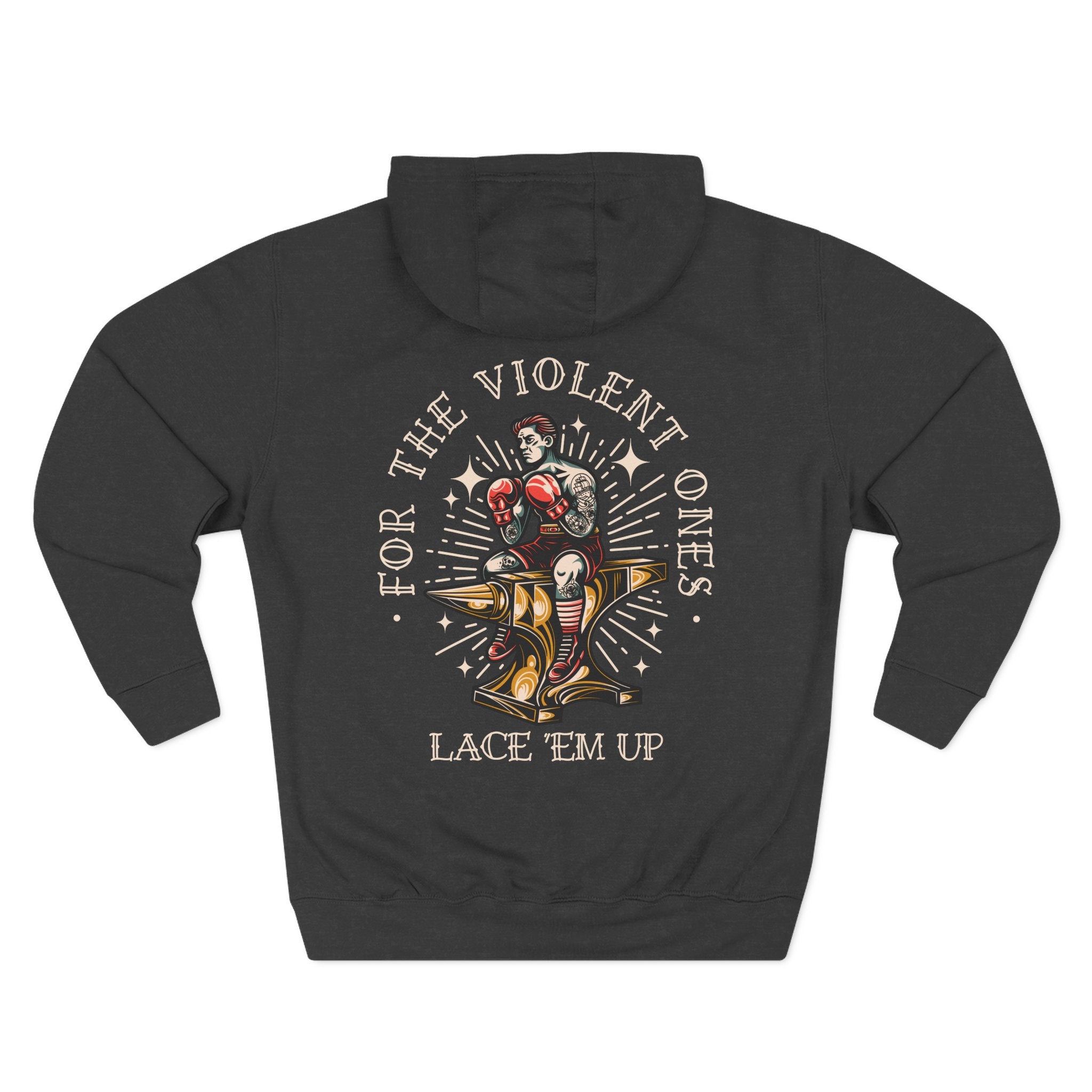 Lace 'Em Up Fleece Hoodie