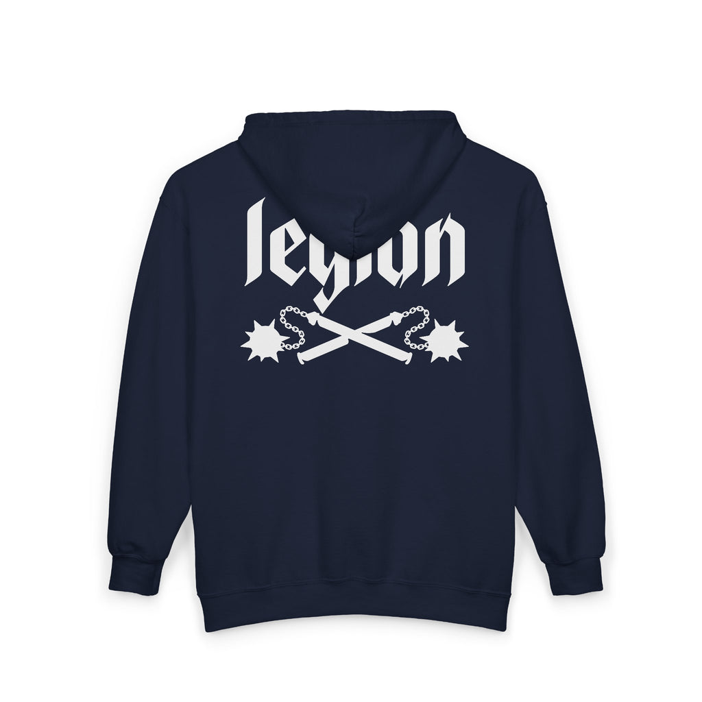 Flail Logo Zip-Up Hoodie