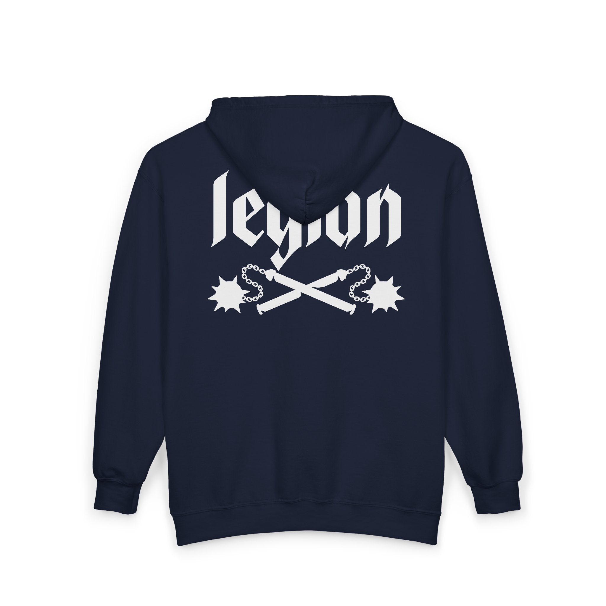 Flail Logo Zip-Up Hoodie