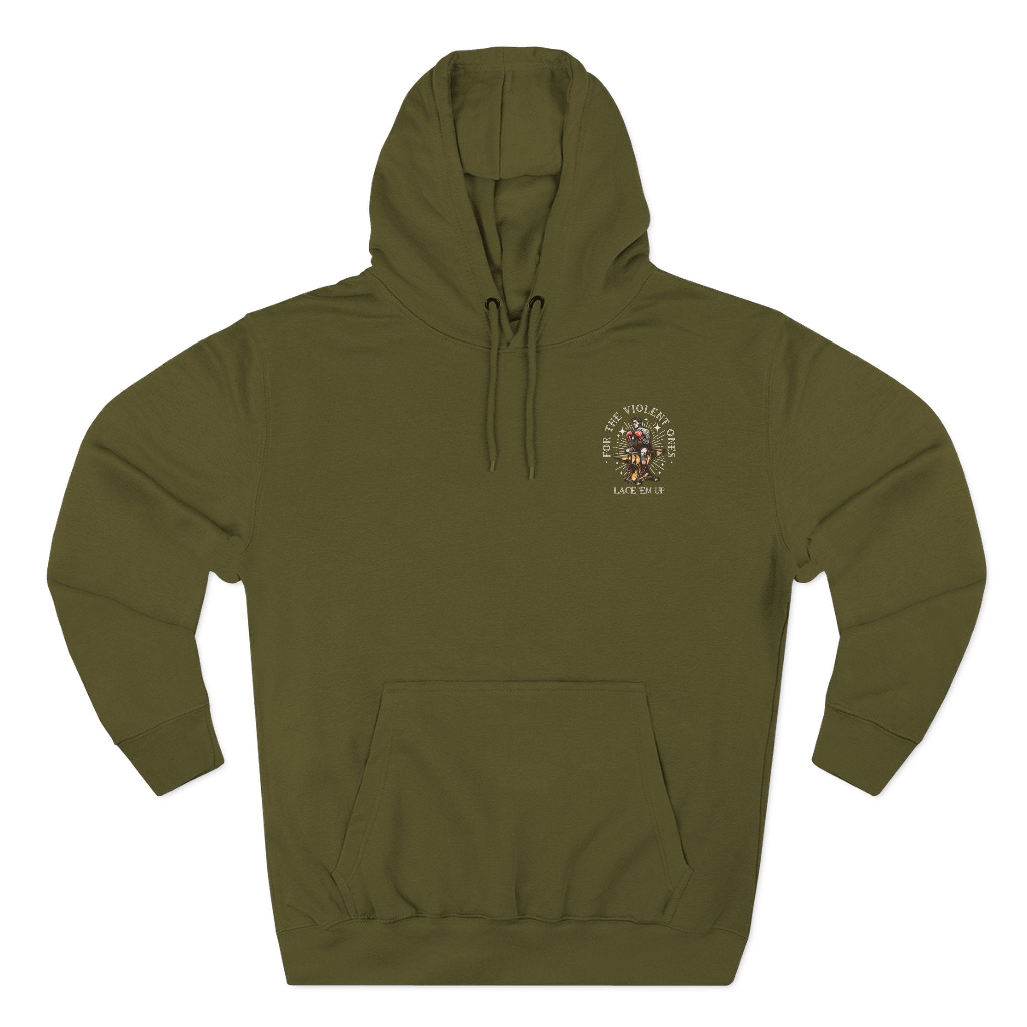 Lace 'Em Up Fleece Hoodie