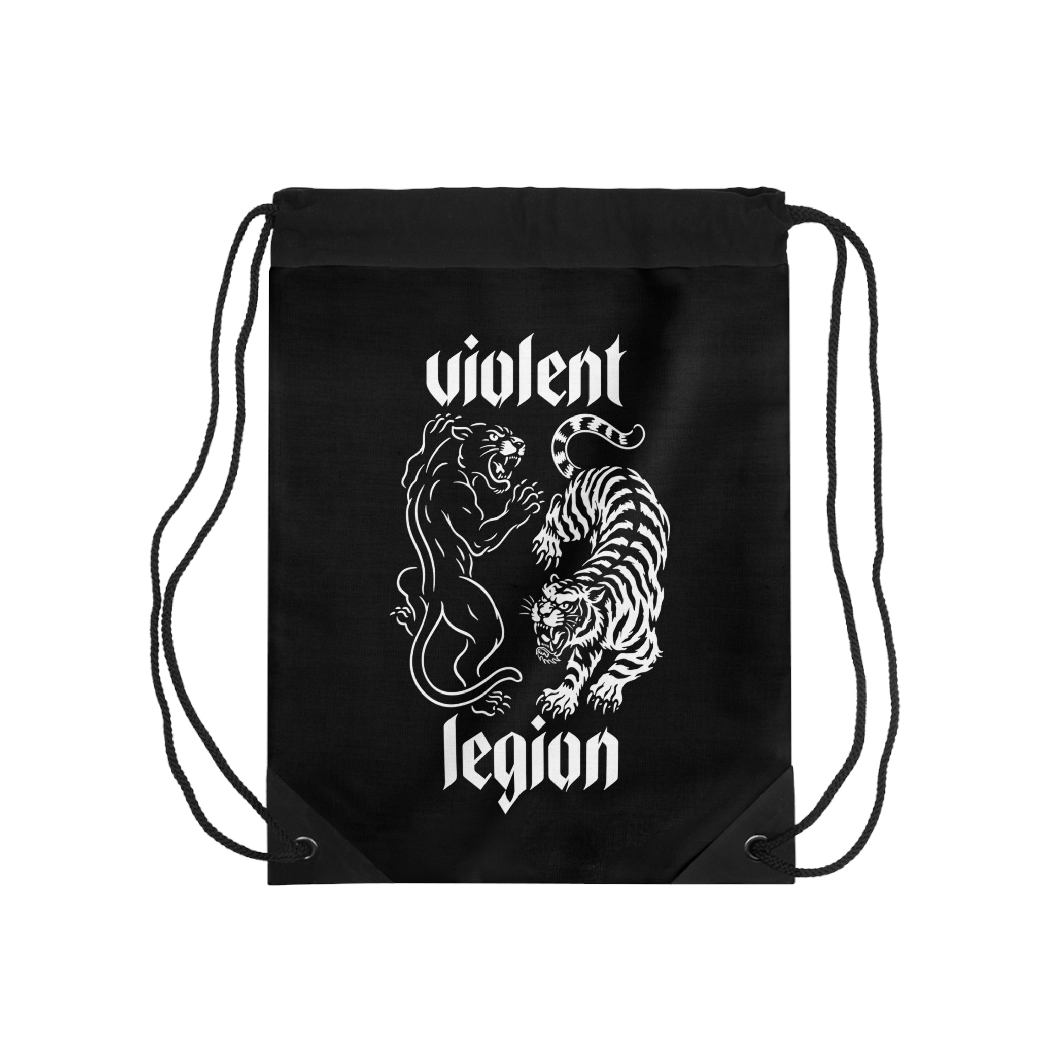 Warrior Blood Drawstring Bag