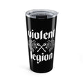 Battle Axe Wolves Black 20oz Travel Mug