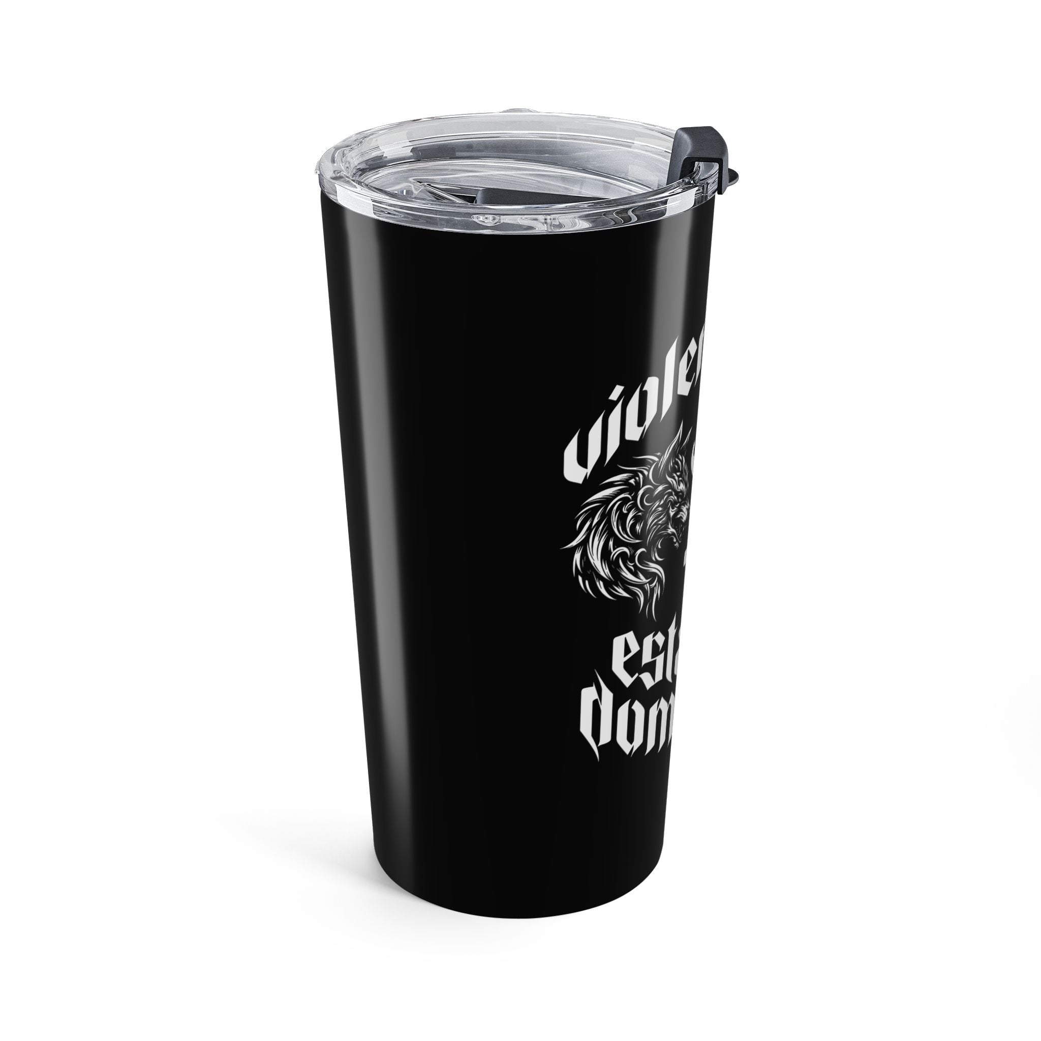 Establish Dominance Black 20oz Travel Mug
