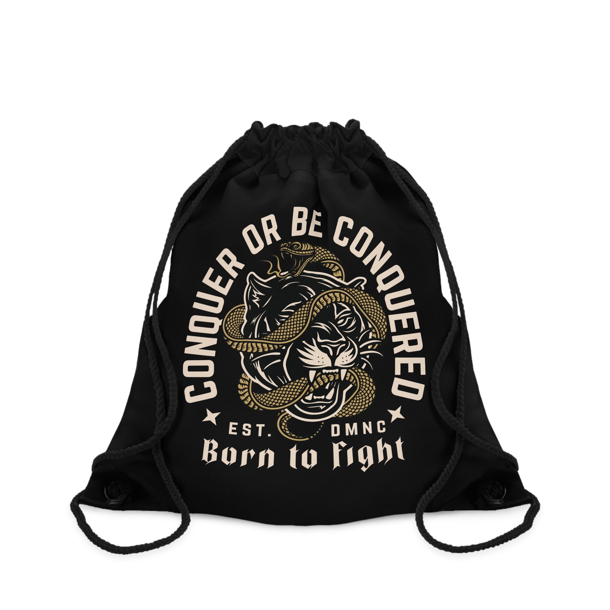 Born to Fight Drawstring Bag