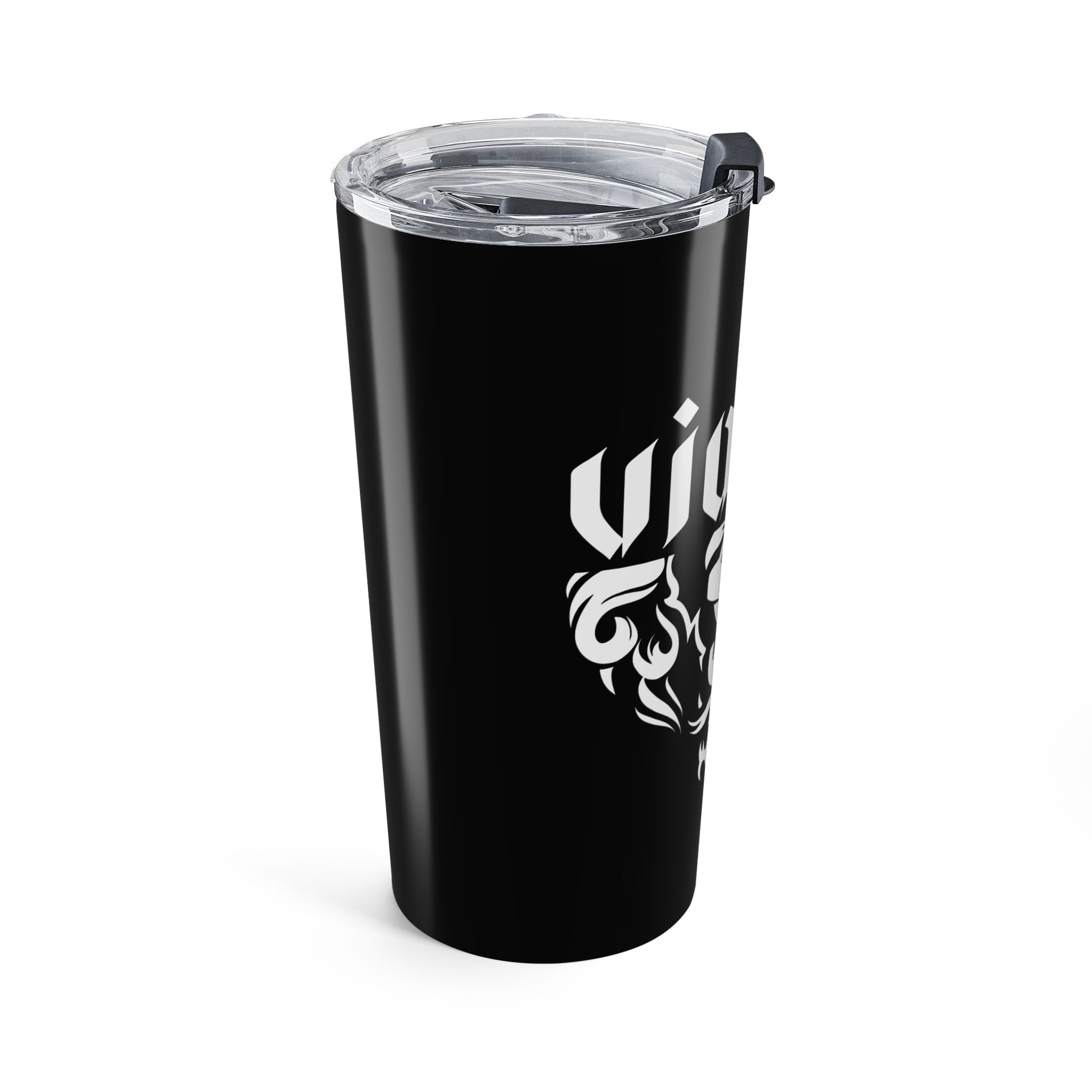 Lion's Mouth Black 20oz Travel Mug