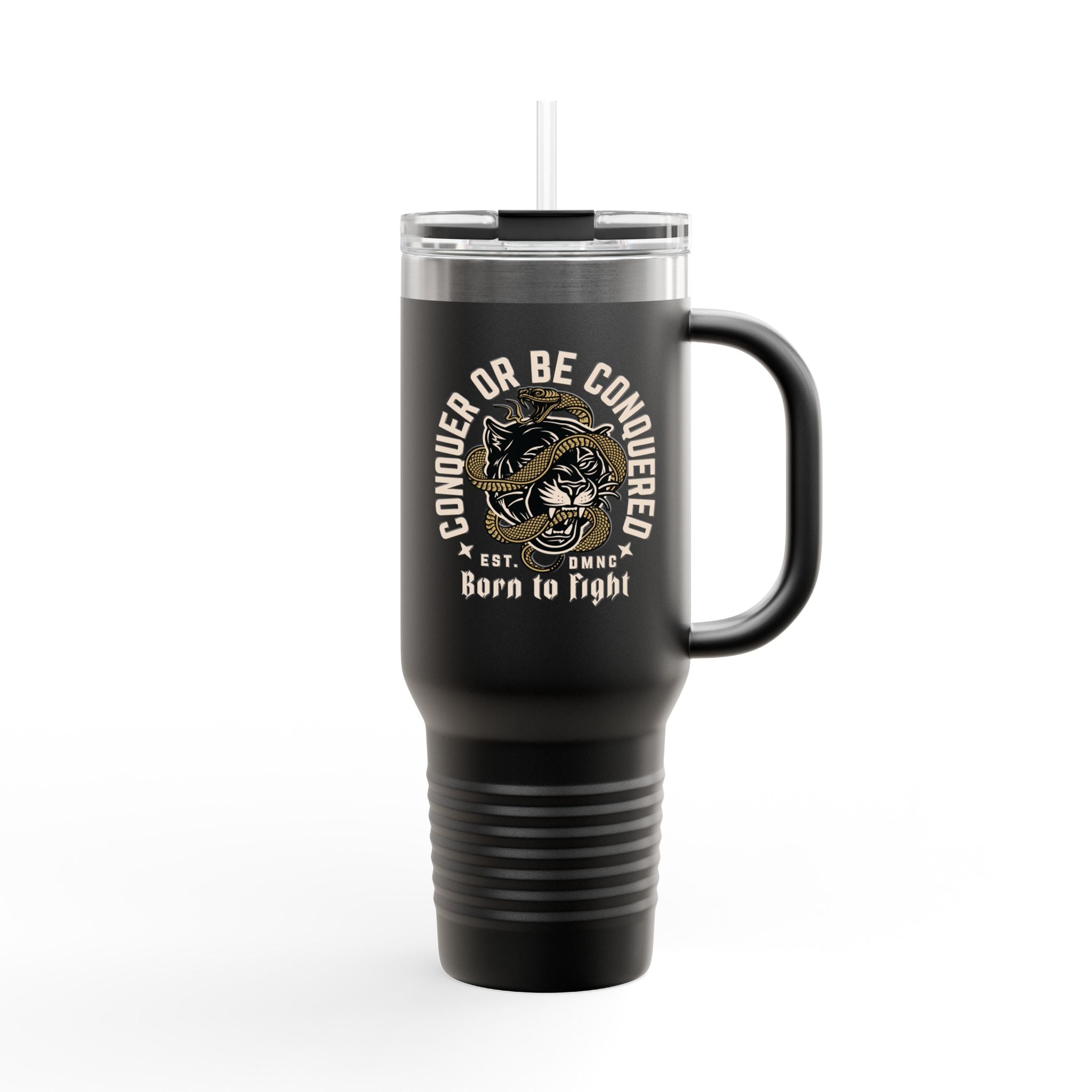 Born to Fight 40oz Insulated Travel Mug
