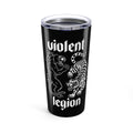 Warrior Blood Black 20oz Travel Mug