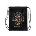Lace 'Em Up Drawstring Bag