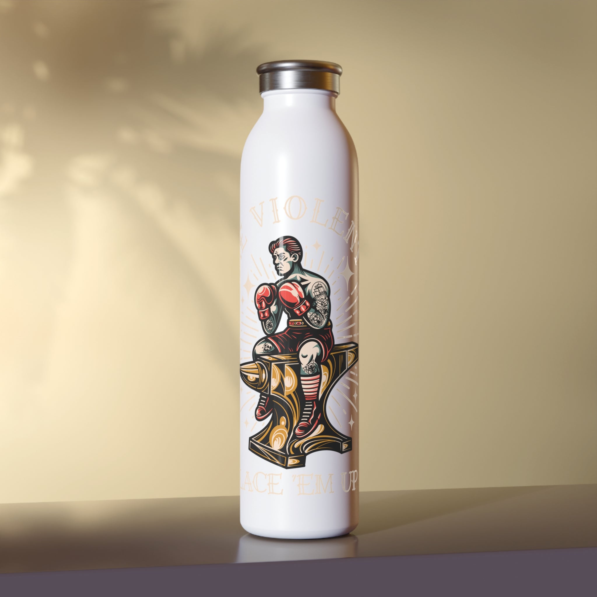 Lace 'Em Up 20oz Slim Water Bottle