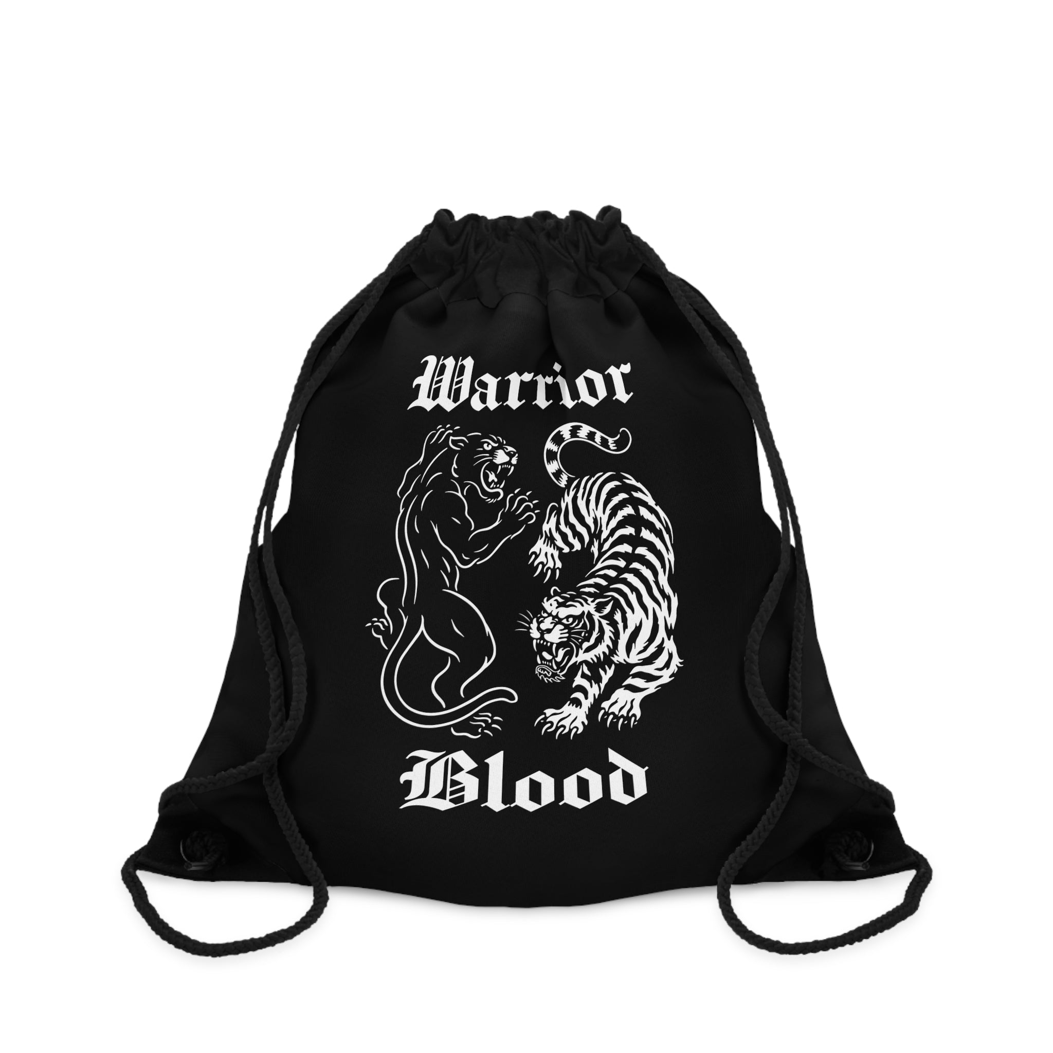 Warrior Blood Drawstring Bag
