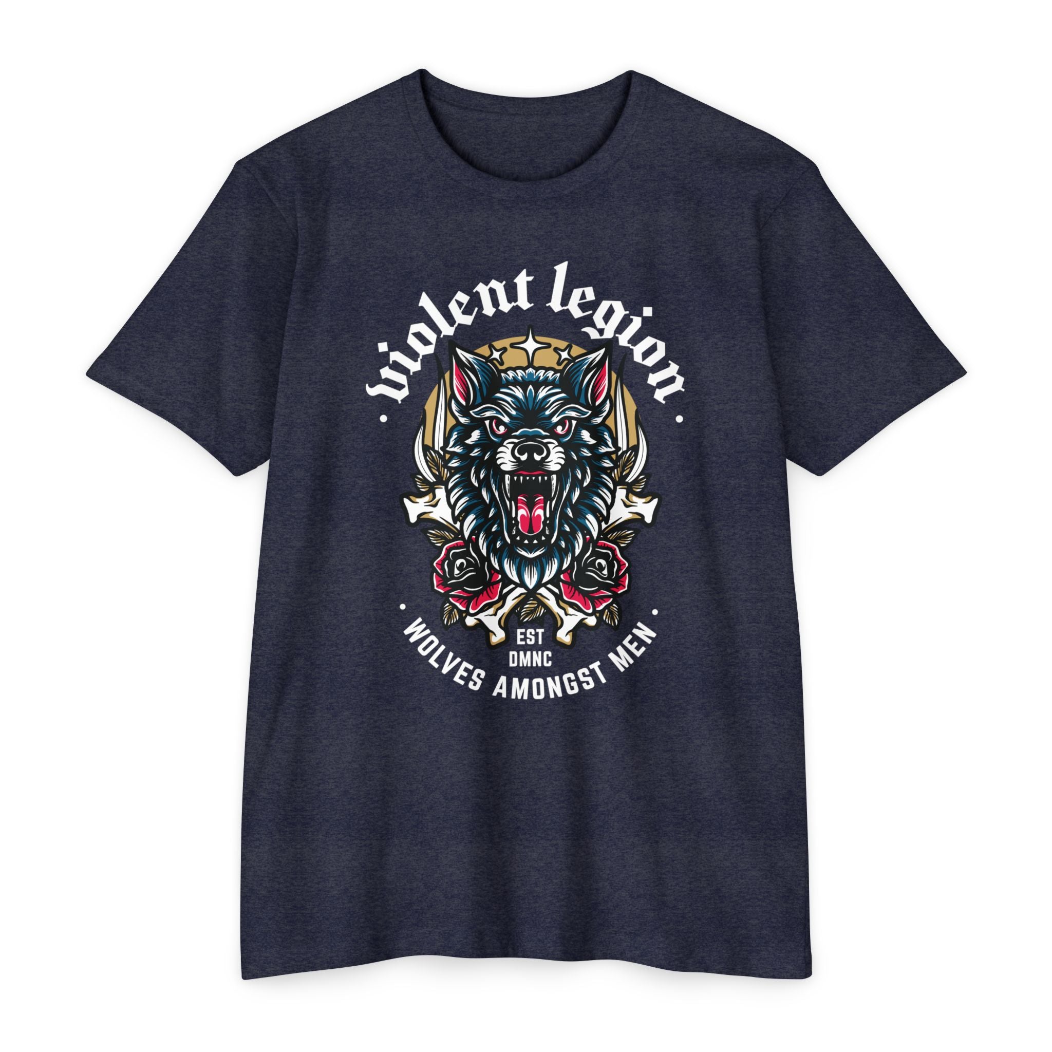 Violent Legion Wolves Amongst Men T-Shirt